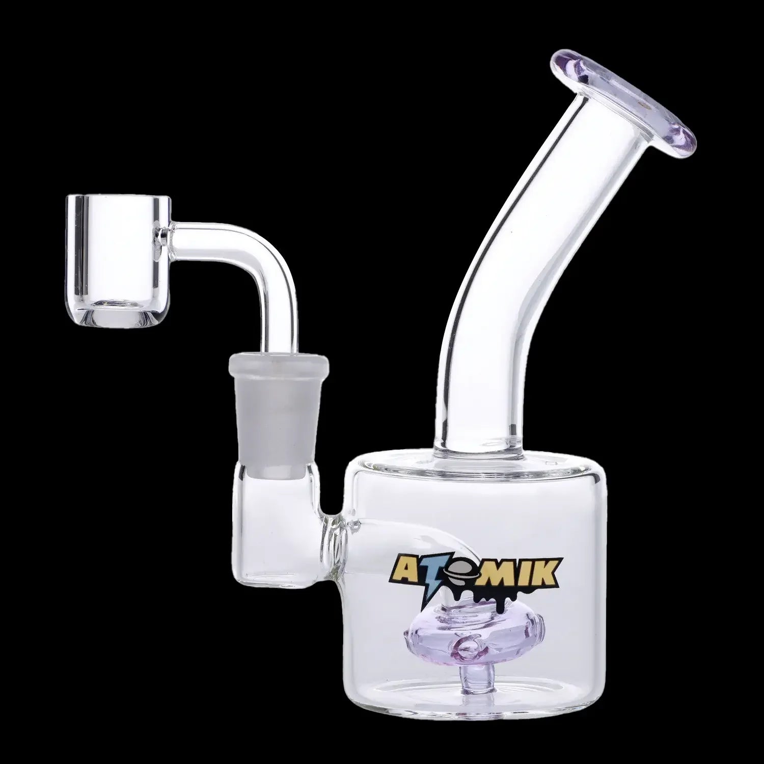 Atomik Little Dipper Dab Rig - Compact 5.25-Inch Cosmic Wonder