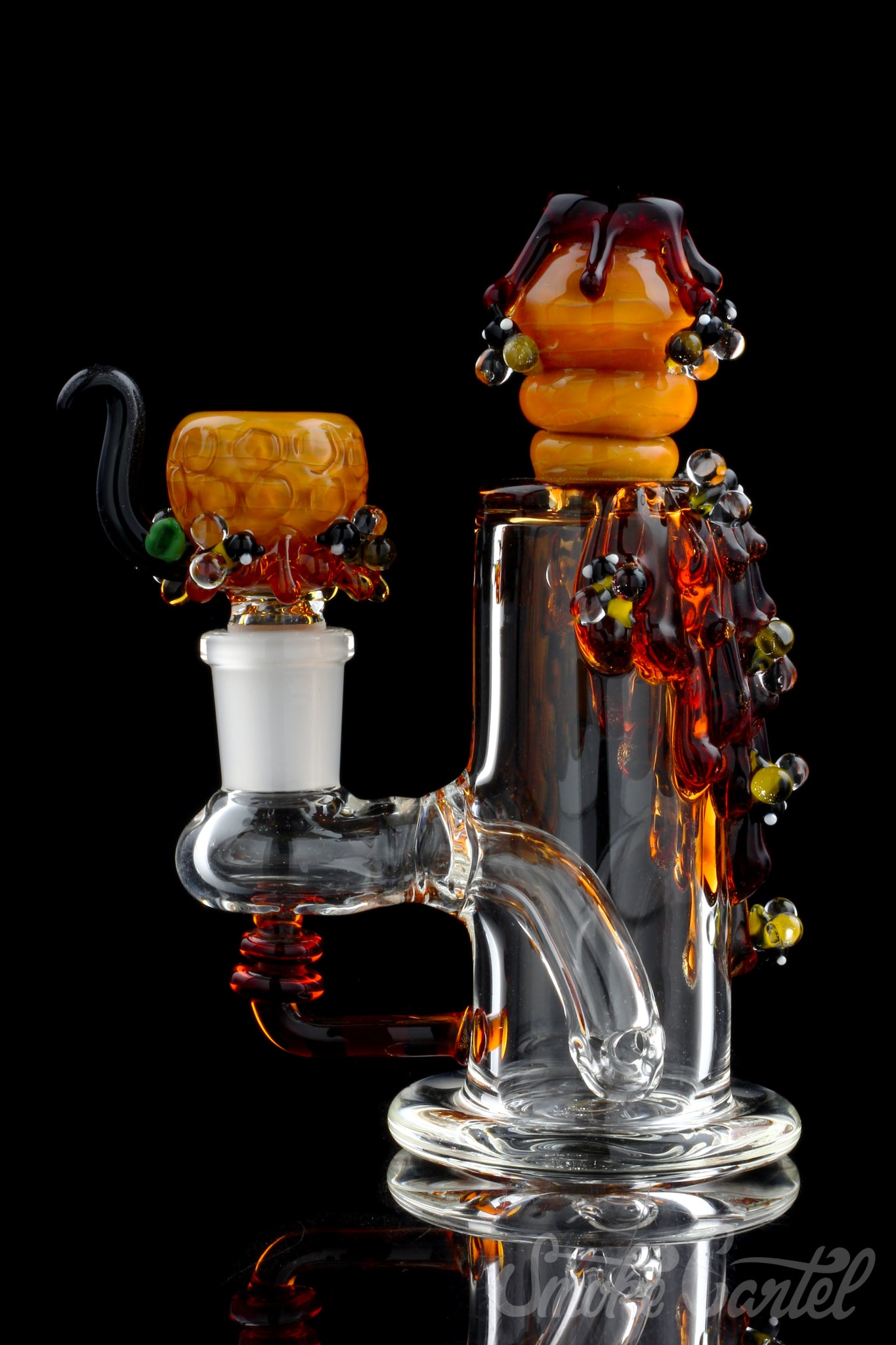 Empire Glassworks Sweet Honey Pot Mini Bong - A Must - Have!