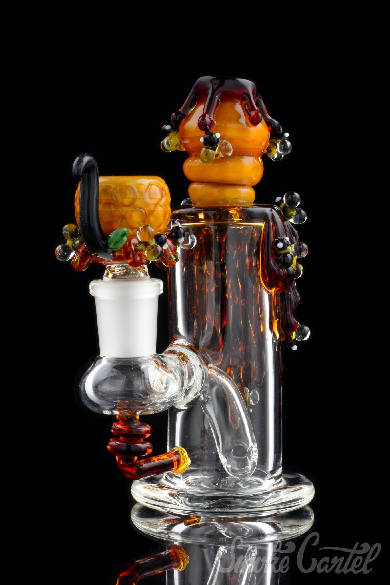 Empire Glassworks Sweet Honey Pot Mini Bong - A Must - Have!