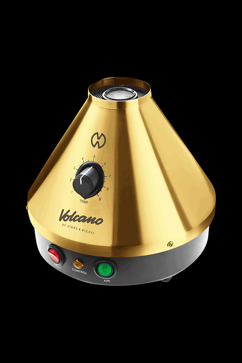 Volcano Classic Vaporizer Gold Edition - A Regal Vaping Experience