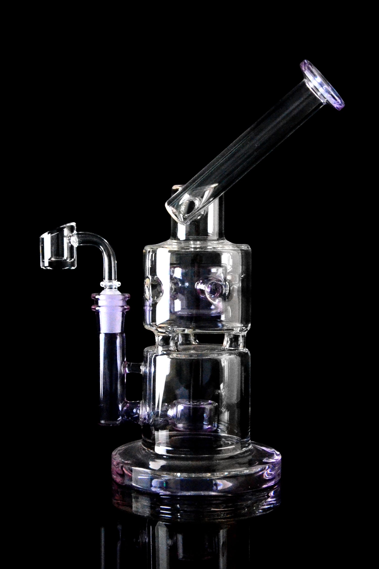 Uncle Sam's Seed of Life Swiss Perc Sidecar Dab Rig: A Stunning Smoking Essential