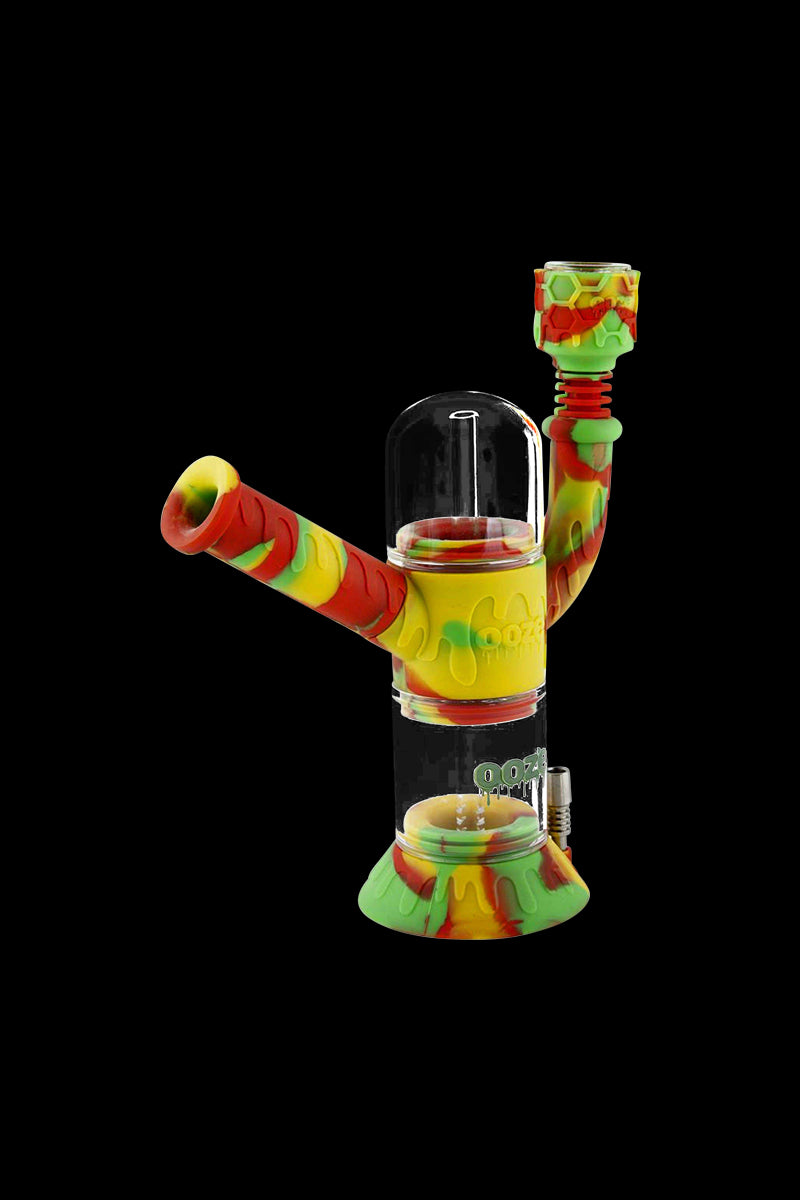 Ooze Cranium 4-in-1 Silicone & Glass Multifunctional Water Pipe