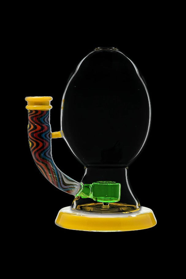 Calibear Wig Wag Flower Of Life Percolator Egg Rig - A Must - Have Dabbing Masterpiece
