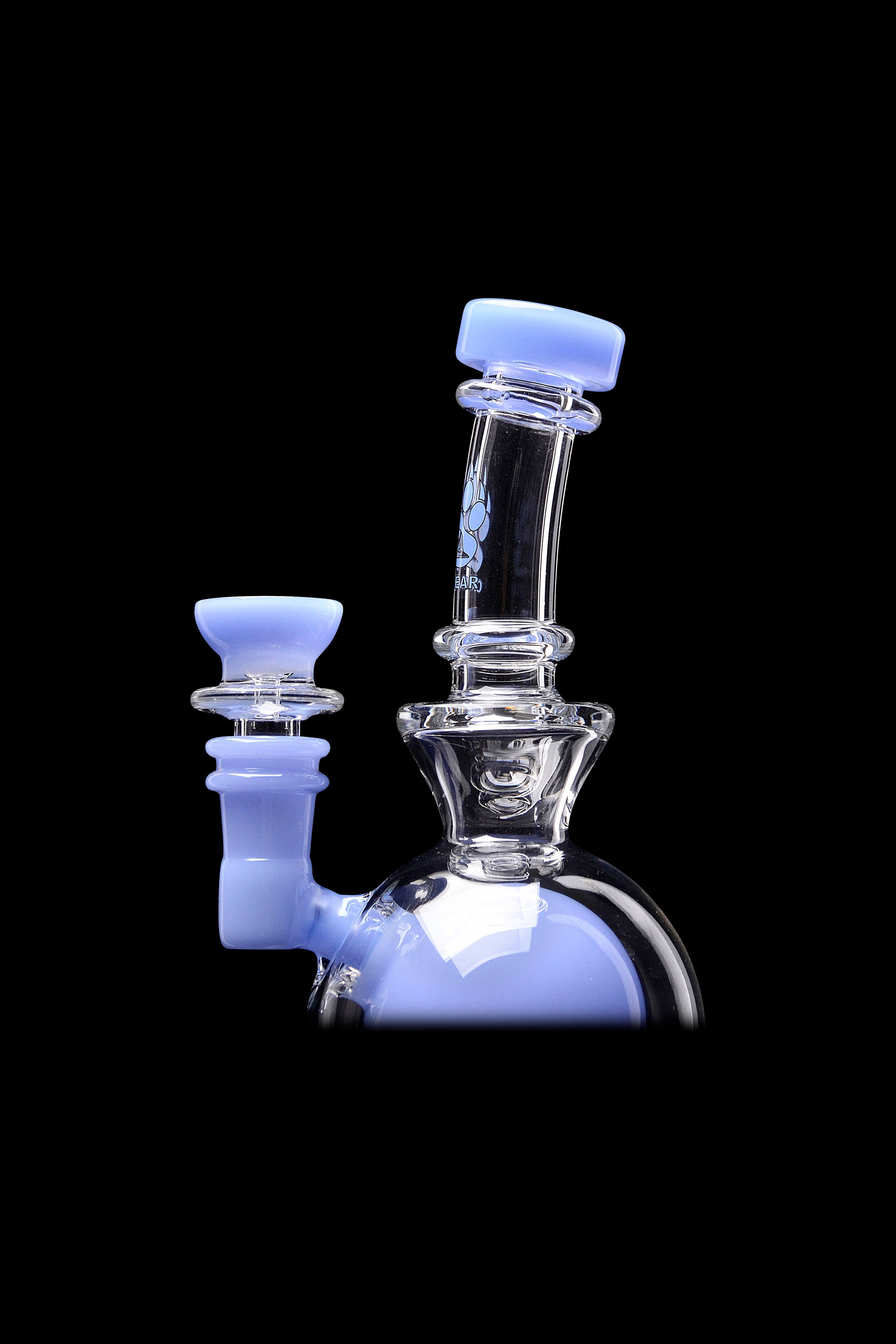 Calibear Colored Ball Flower of Life Smoking Rig - A Stunning Smoking Companion