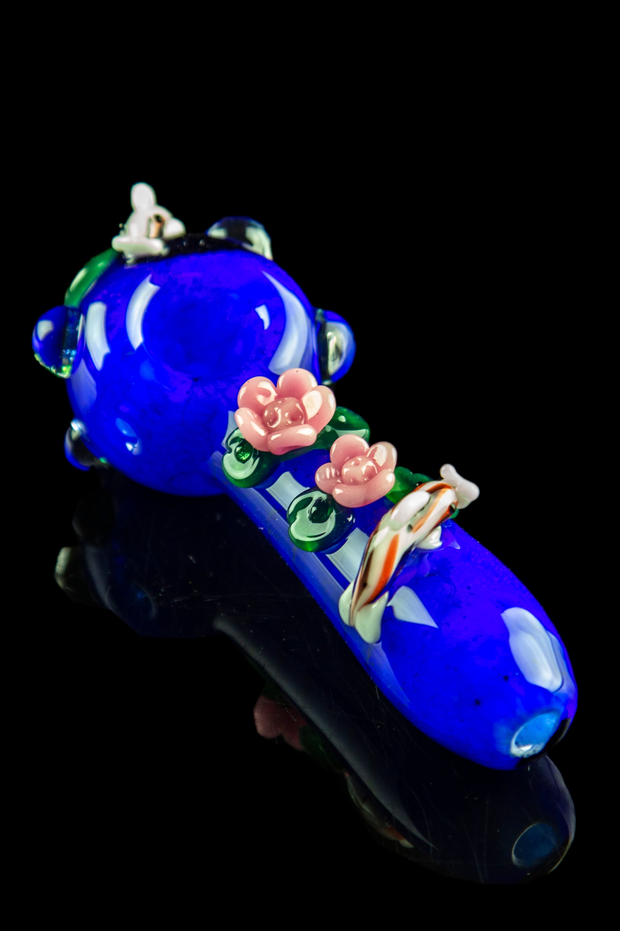 Empire Glassworks Koi Pond Spoon Pipe - A Masterpiece of Glass Art