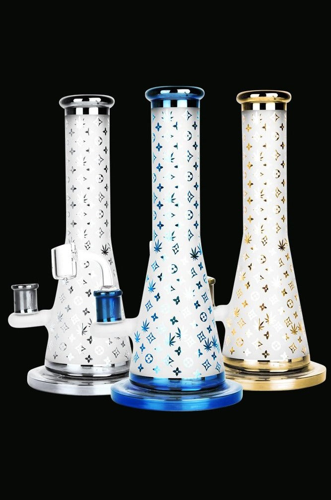 Gorgeous Designer Floral Diamond Dab Rig