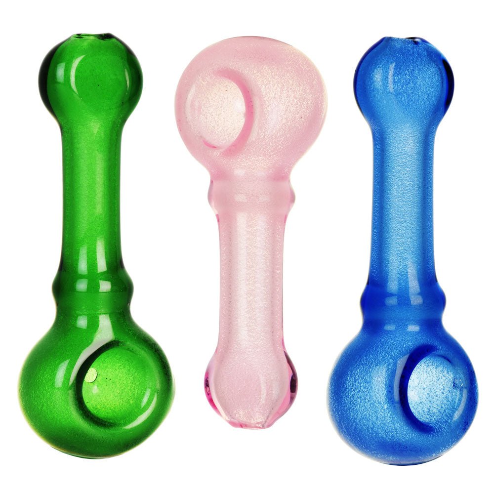 Stunning Glow-in-the-Dark Colored Spoon Pipe - Light Up Your Nights!