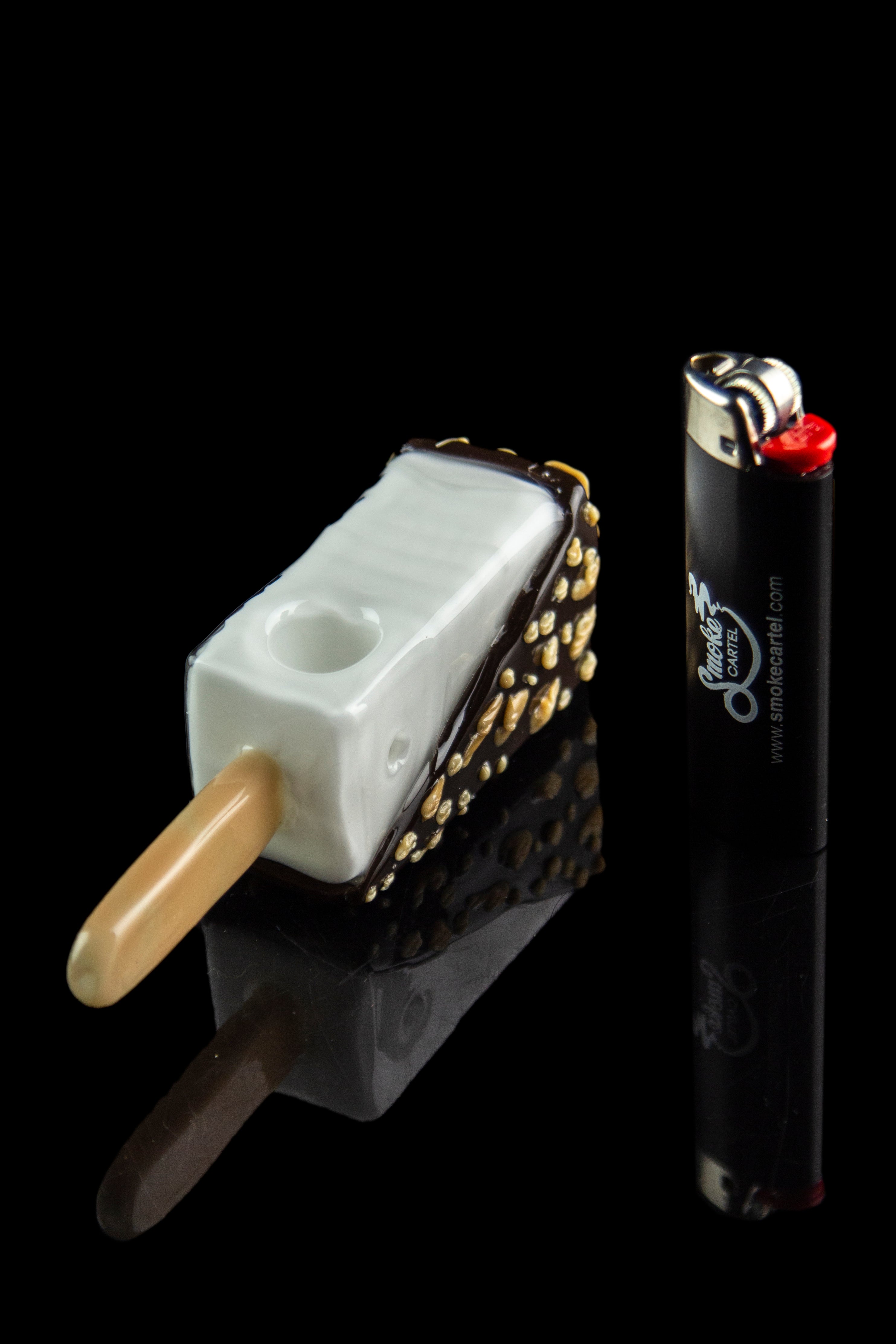 Empire Glassworks Hazel-Nug Popsicle Hand Pipe: A Mouthwatering Smoking Delight