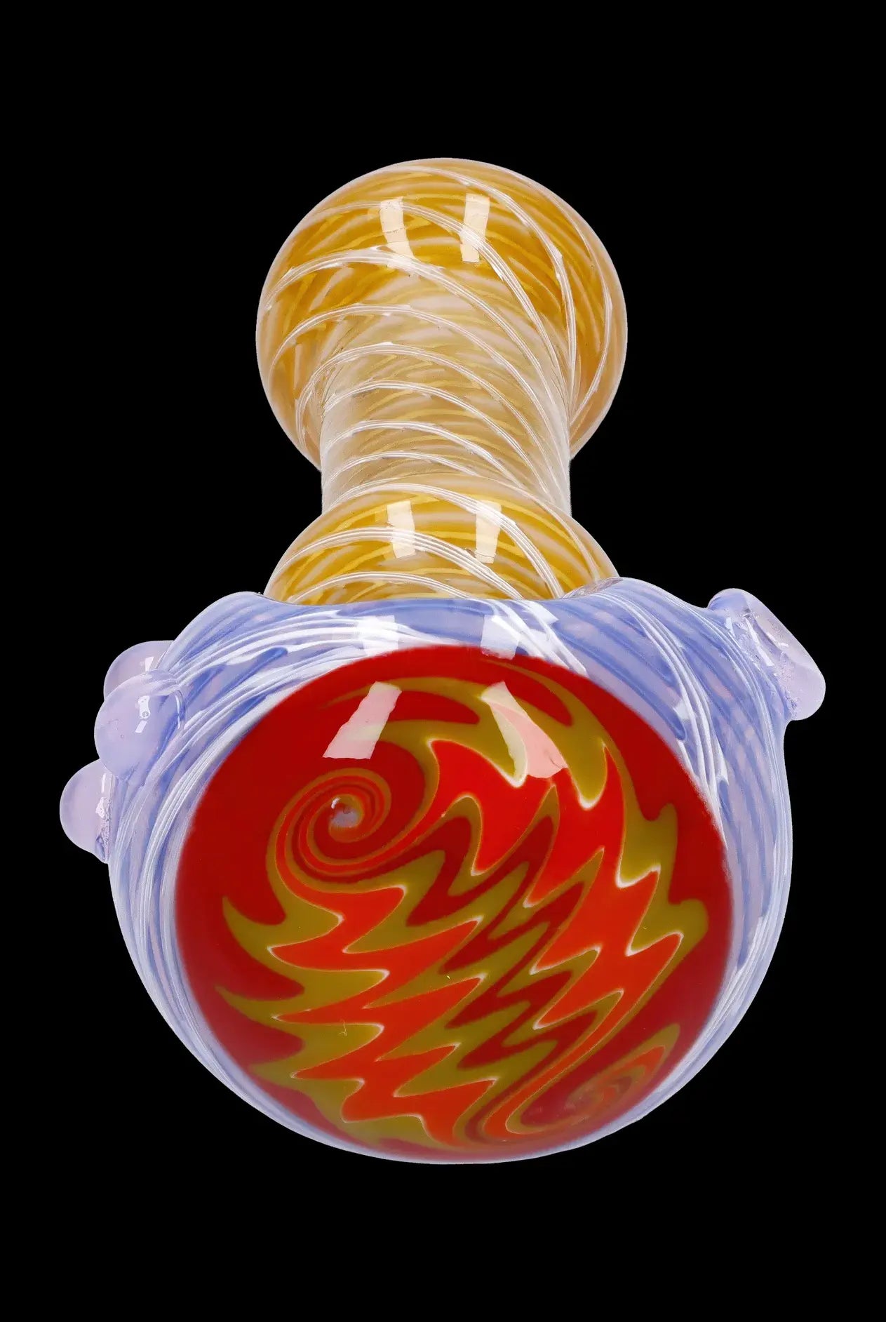 Exquisite Net Reversal Spoon Pipe - 4.5 inches