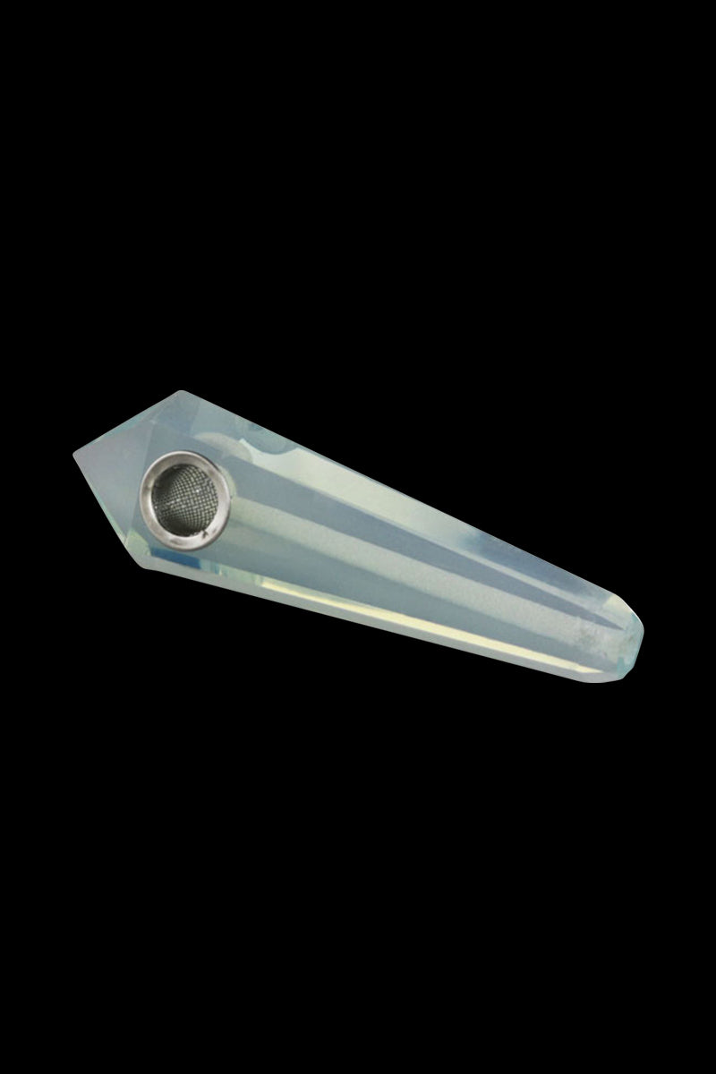 Exquisite Natural Gemstone Hand Pipe for Smoking Enthusiasts