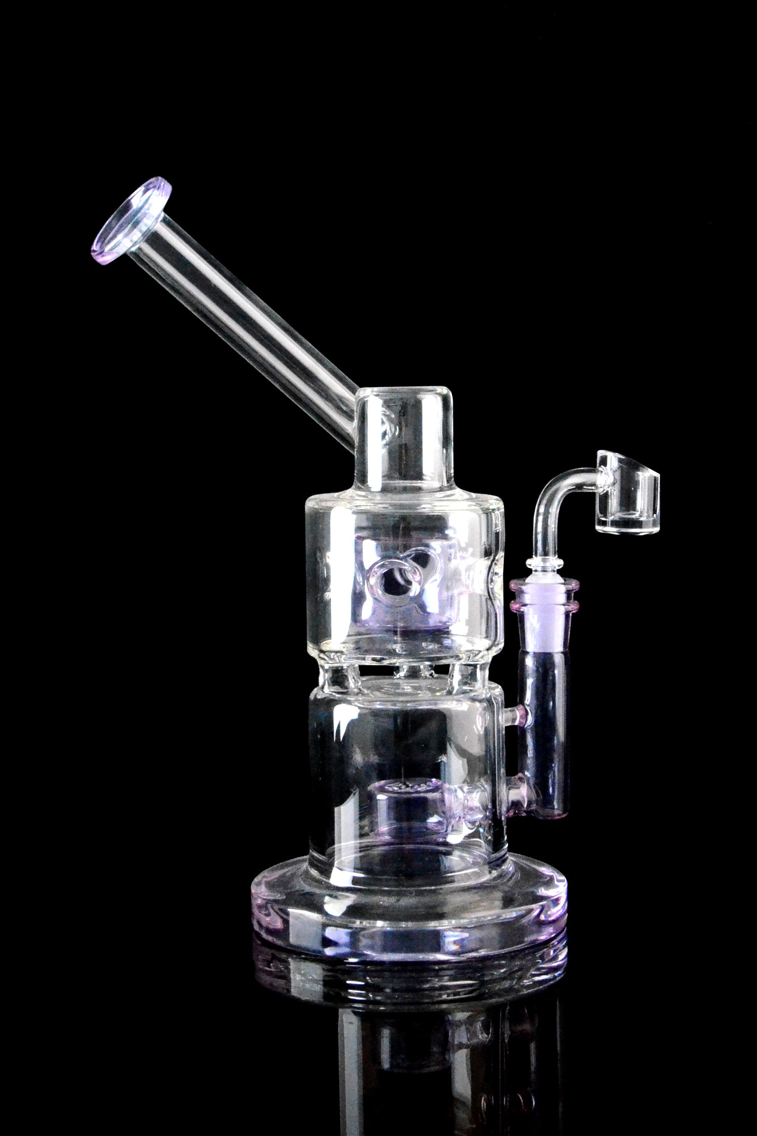 Uncle Sam's Seed of Life Swiss Perc Sidecar Dab Rig: A Stunning Smoking Essential
