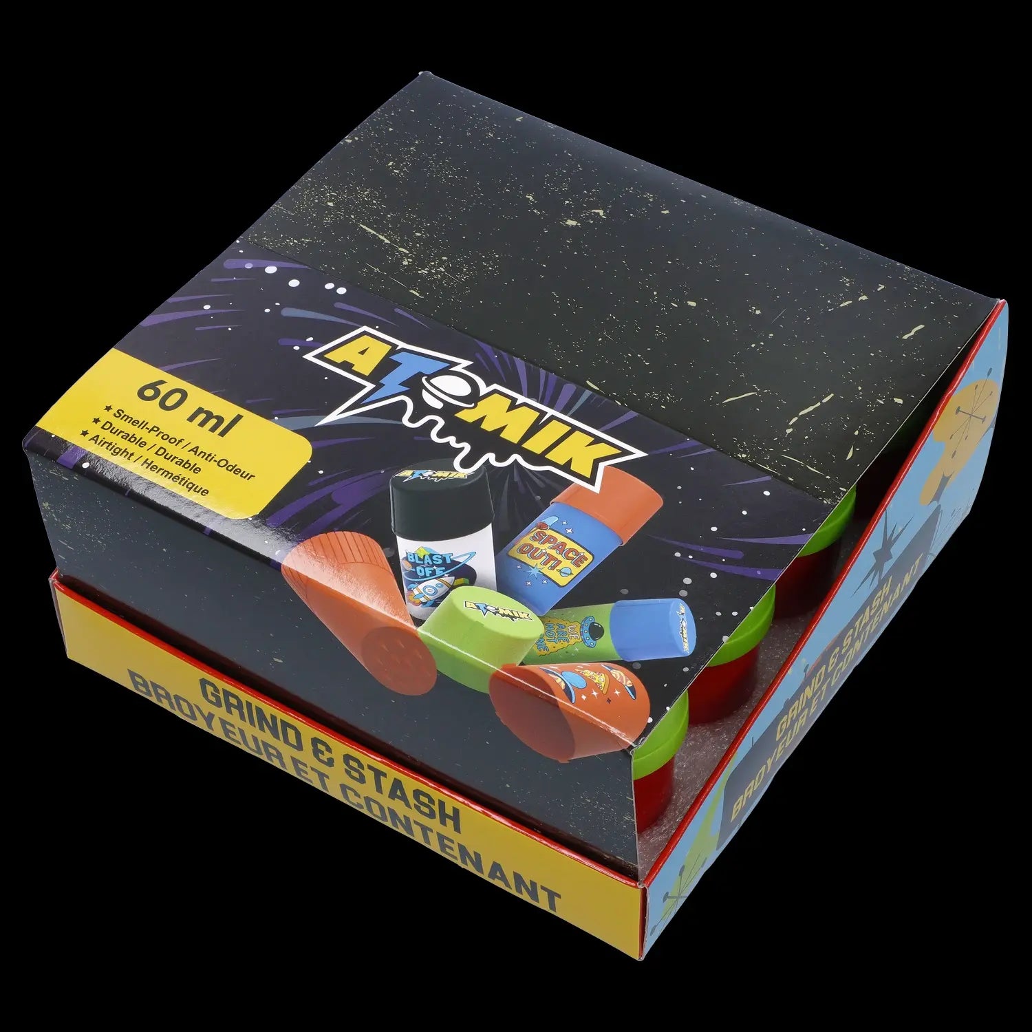 Atomik Grind & Stash: The Ultimate Cannabis Companion