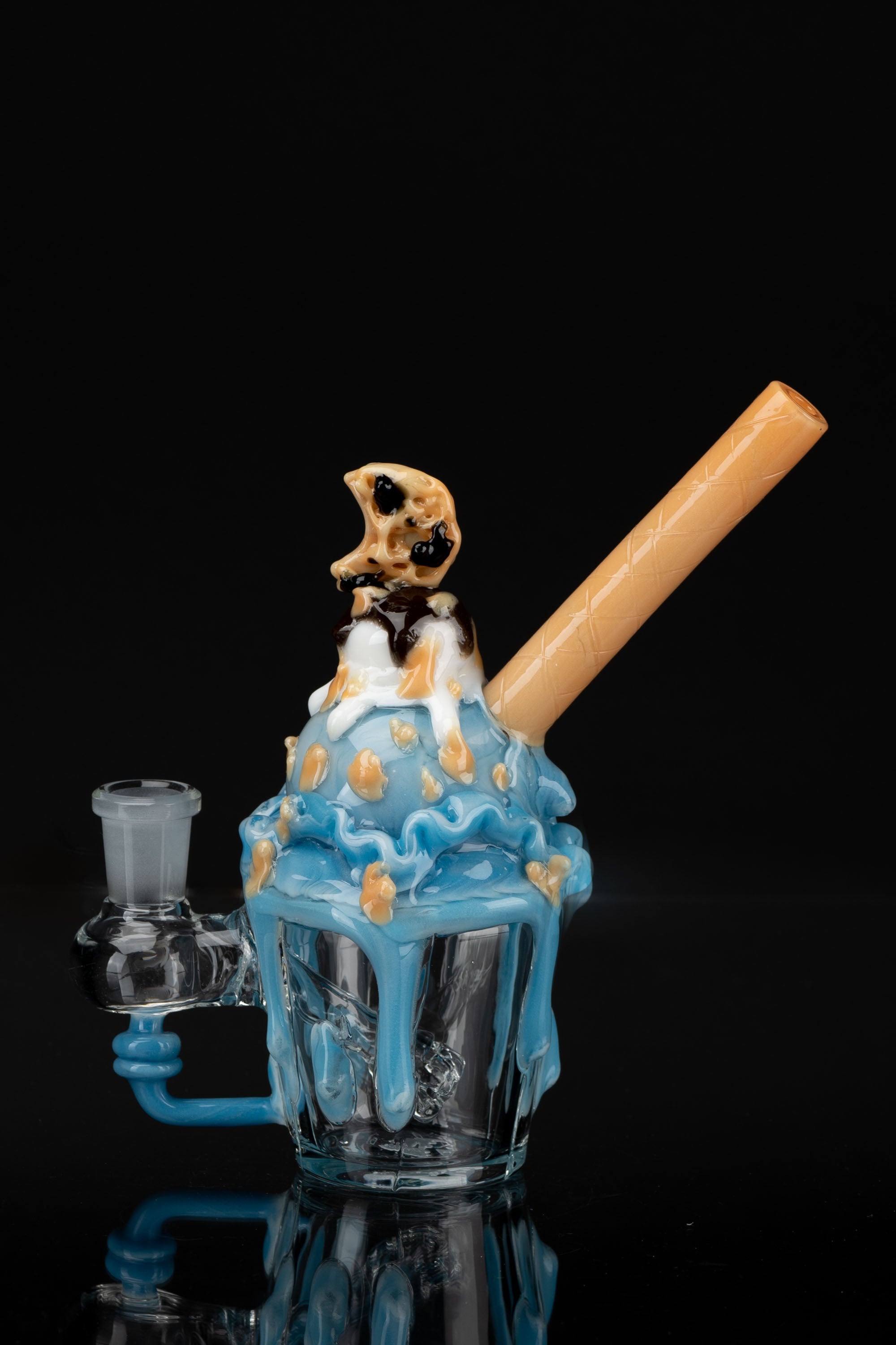Empire Glassworks Cookie Monster Sundae Nano Rig - A Delightful Smoking Companion