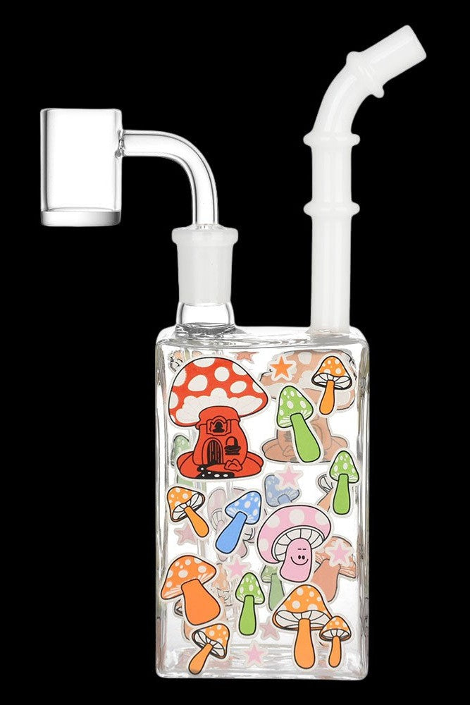 Enchanting Glow Mushroom Juice Box Dab Rig: Light Up Your Sessions!
