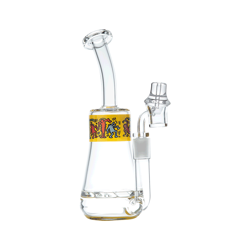 Iconic K. Haring Dab Rig with Banger & Cap - A Must - Have!