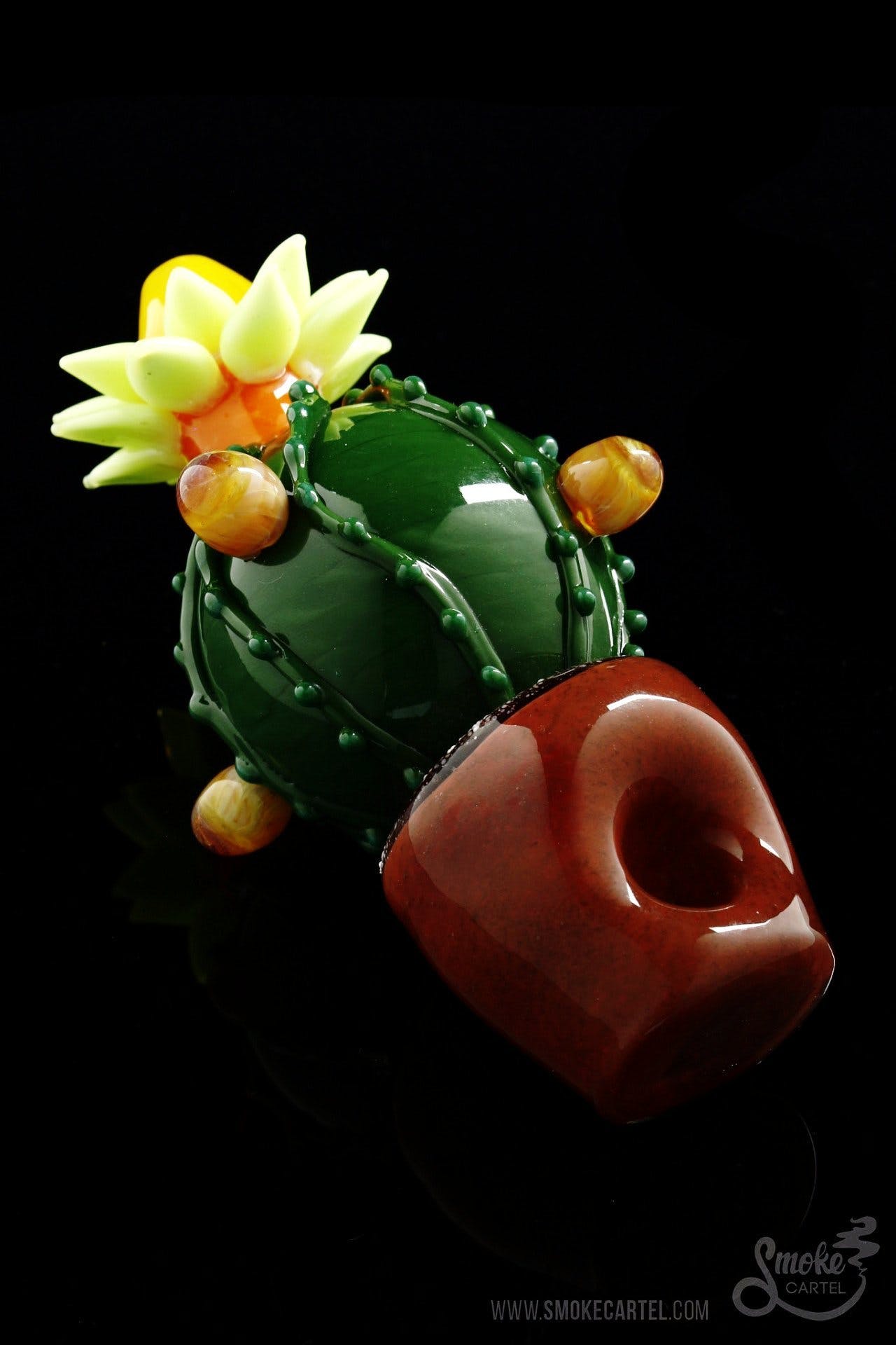 Glassheads Stunning Succulent Cactus Planter Spoon Pipe