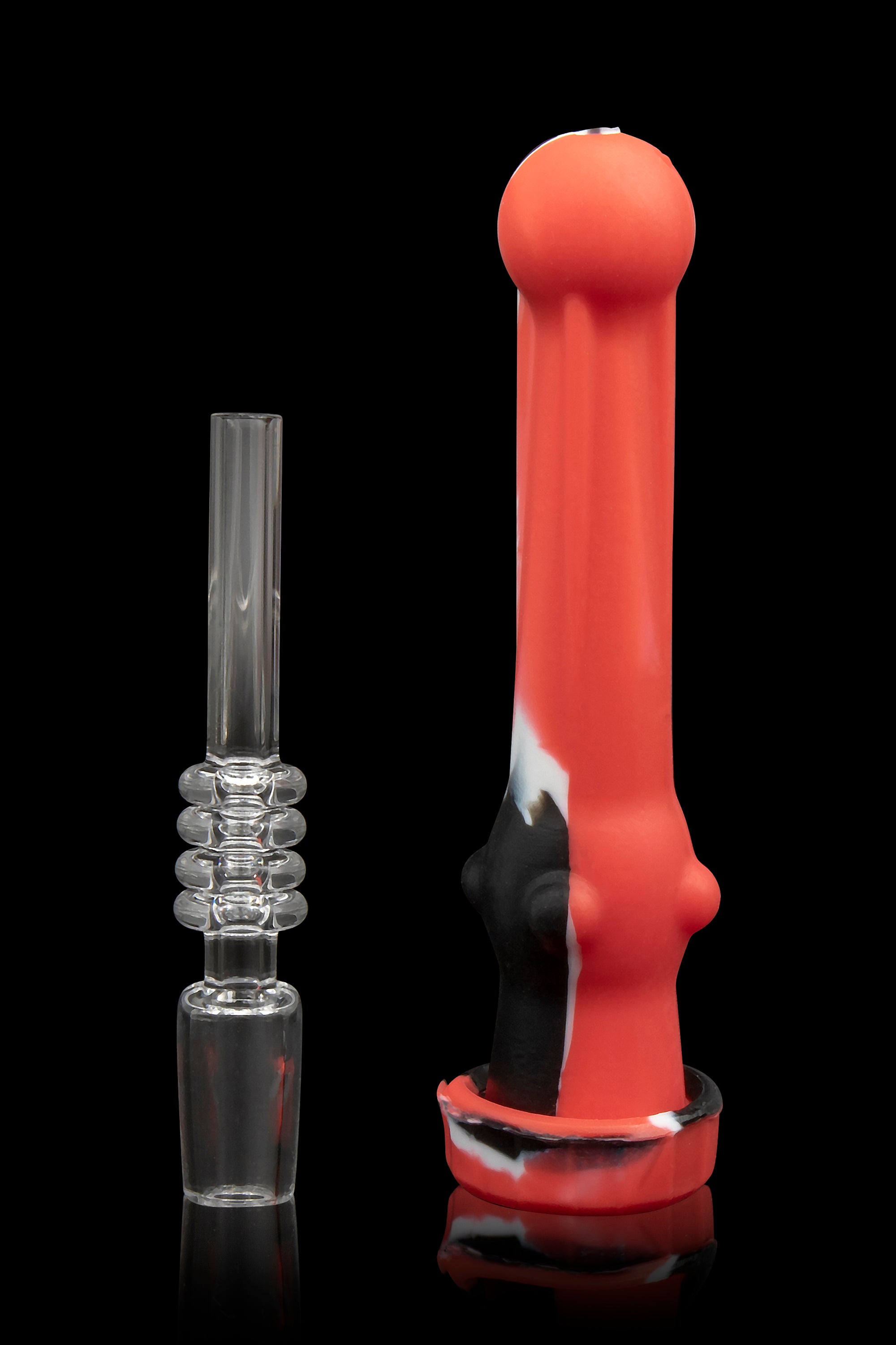 Superior Nectar Collector Dab Vapor Straw with Solid Titanium or Quartz Tip