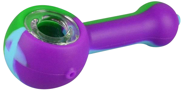 NoGoo Premium Silicone Spoon Hand Pipe - An Unbeatable Smoking Companion