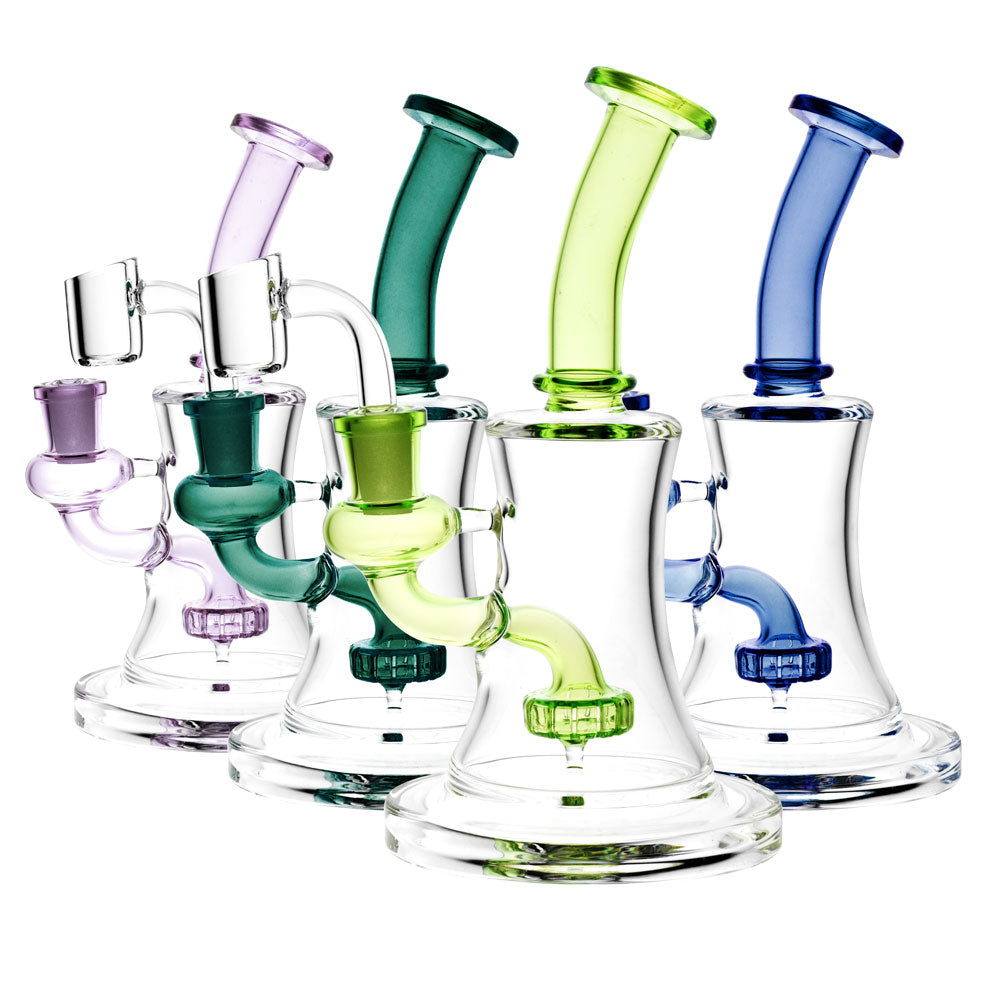 Stunning 8-Inch Oil Can Disc Perc Rig