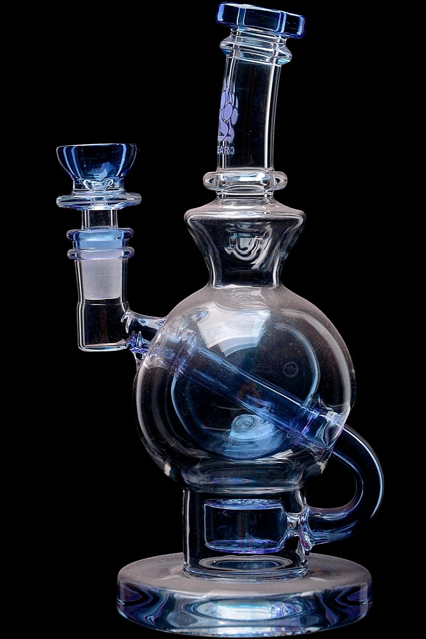 Calibear Colored Ball Flower of Life Smoking Rig - A Stunning Smoking Companion
