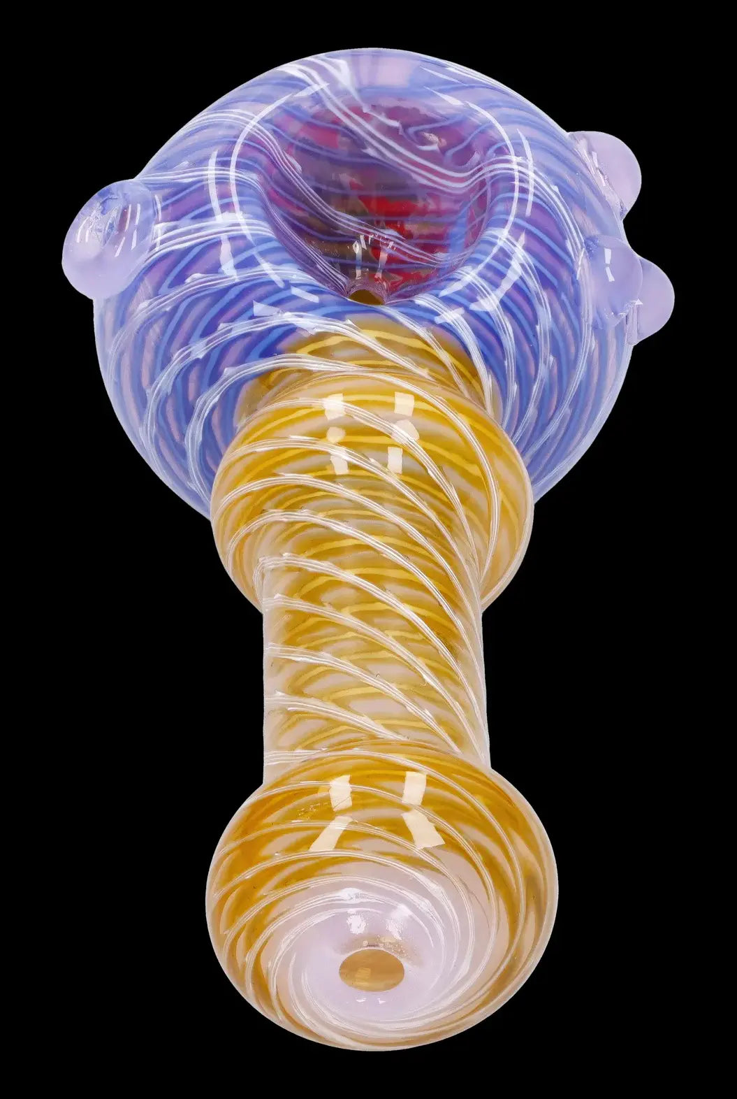Exquisite Net Reversal Spoon Pipe - 4.5 inches