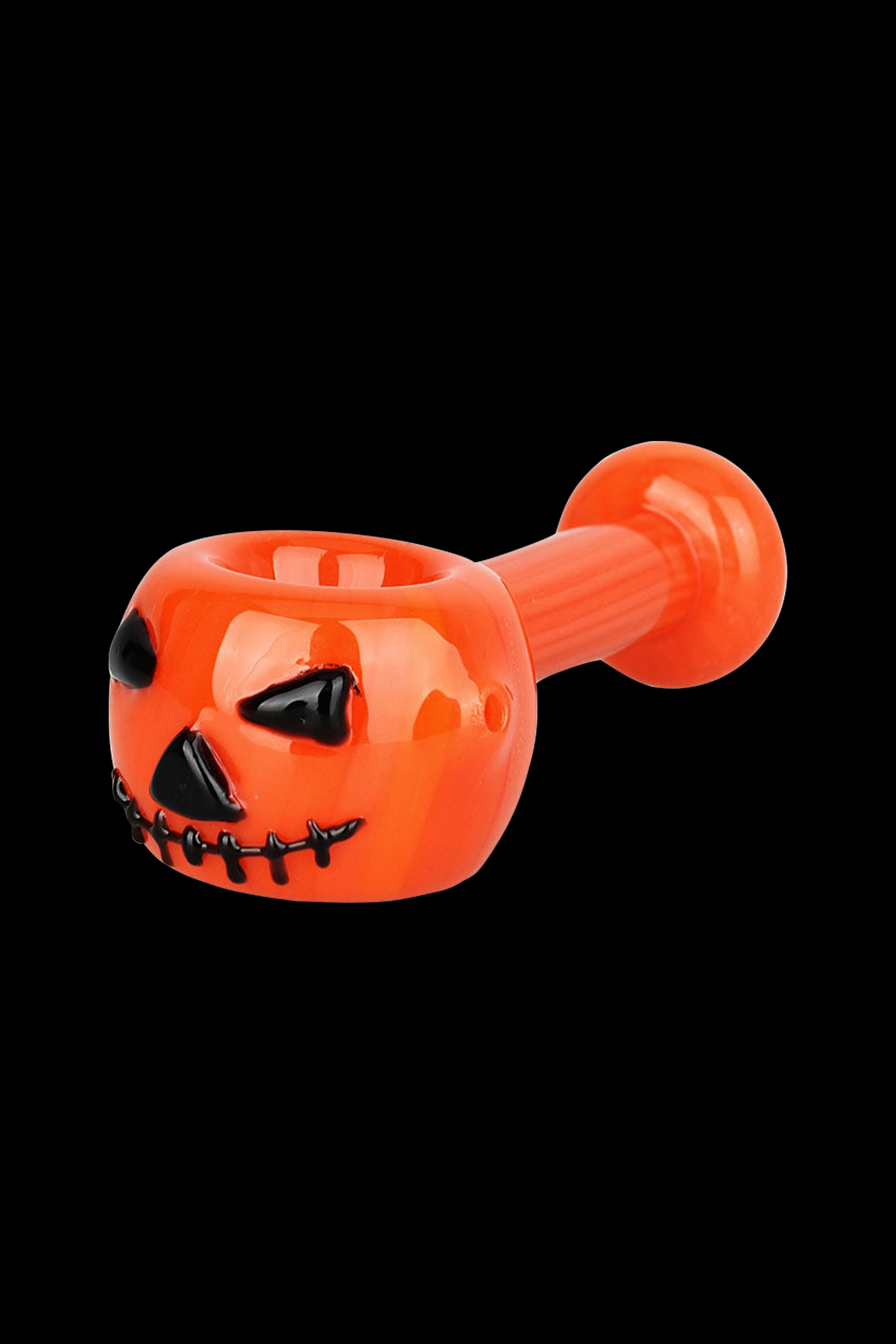 Gourd Delight Glass Spoon Pipe - Perfect for Festive Smoking