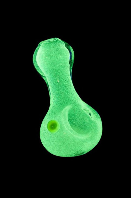 Glowing Pinch - Tip Spoon Hand Pipe for Nighttime Fun