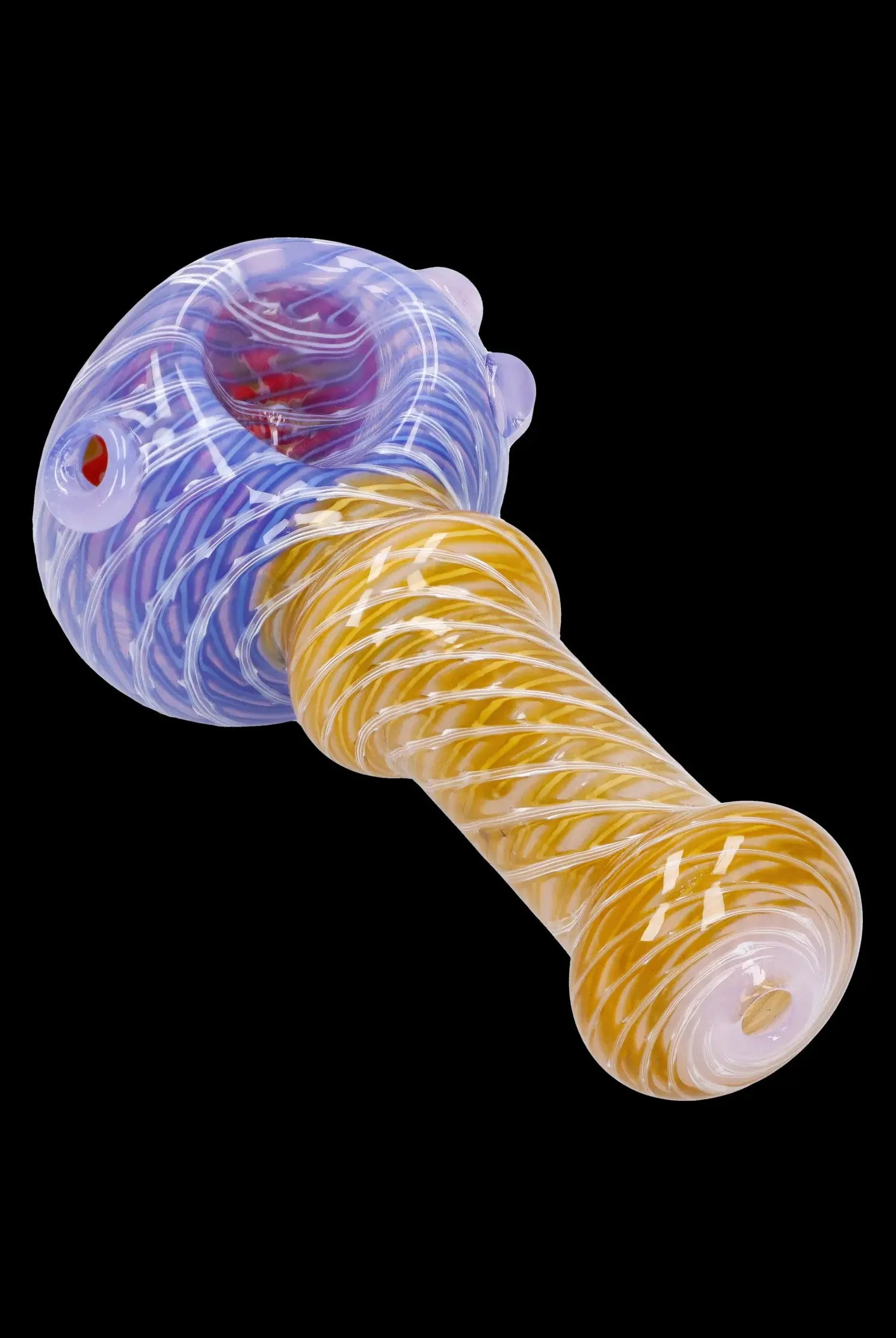 Exquisite Net Reversal Spoon Pipe - 4.5 inches
