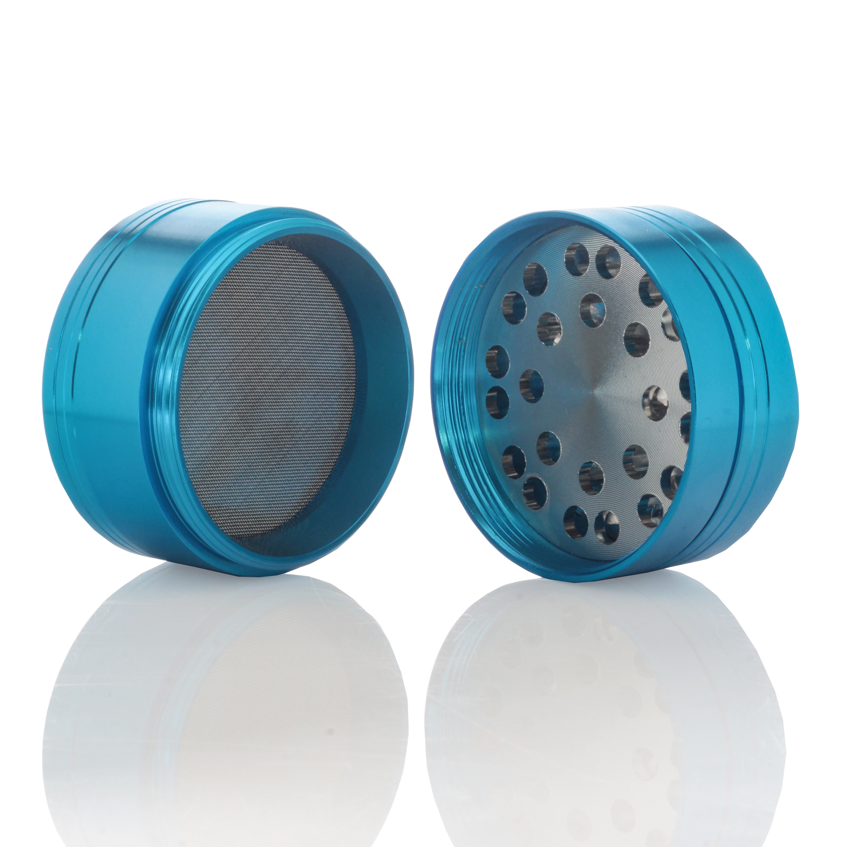 Unleash the Kraken! 2.5 Hex Ridge 4-Piece Grinder with Pollen Screen