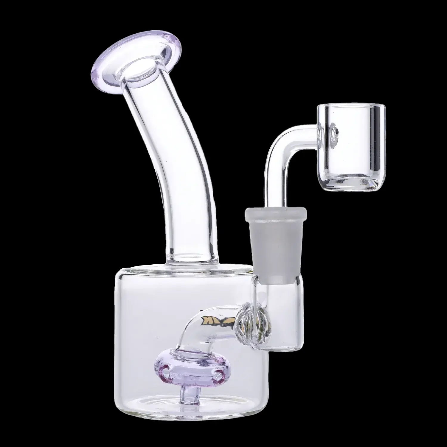 Atomik Little Dipper Dab Rig - Compact 5.25-Inch Cosmic Wonder