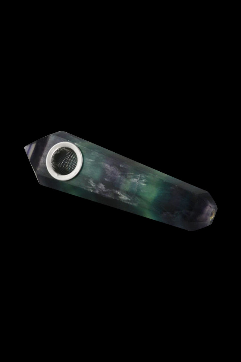 Exquisite Natural Gemstone Hand Pipe for Smoking Enthusiasts