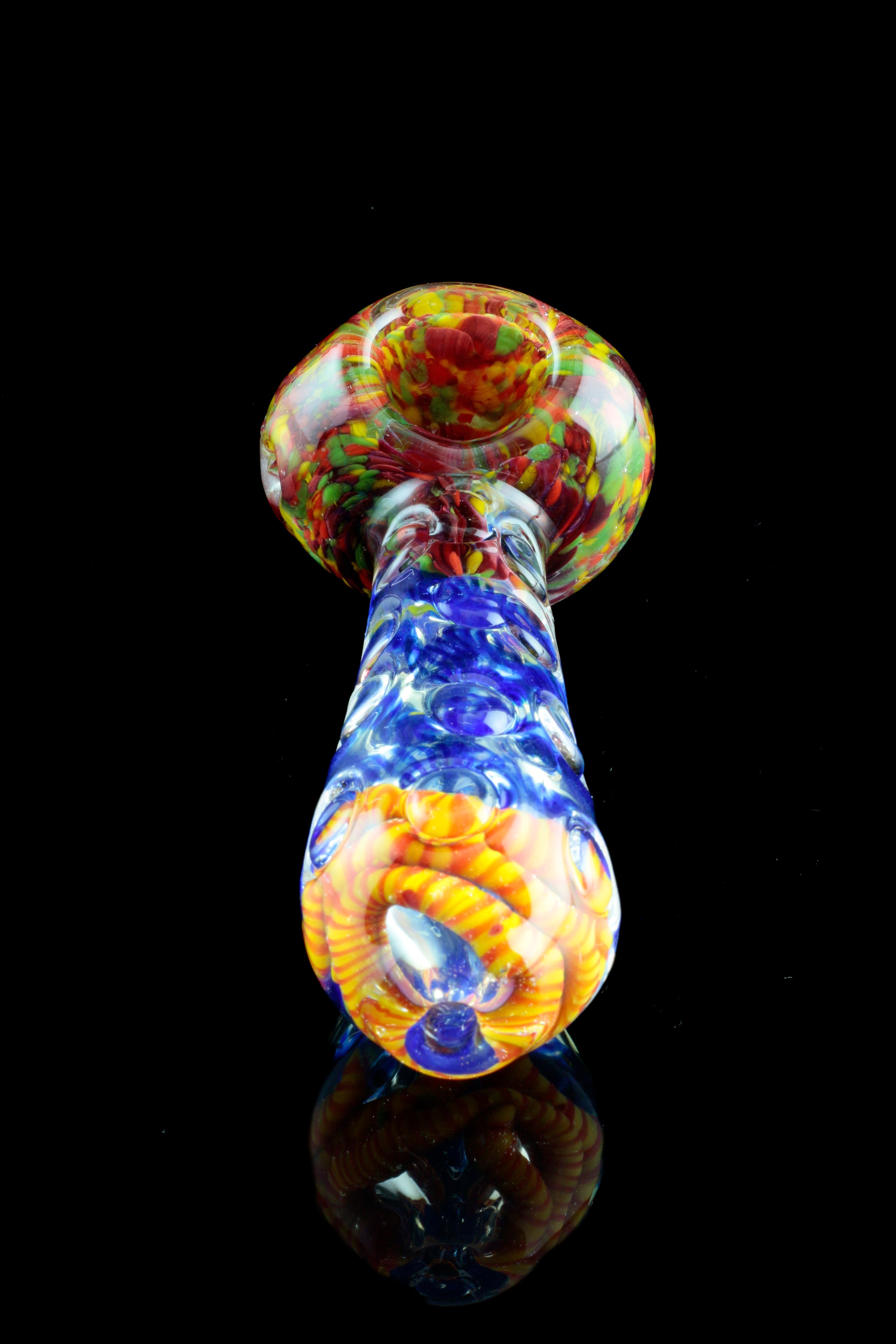 Stunning 4.5-inch Marble Holed Hand Pipe
