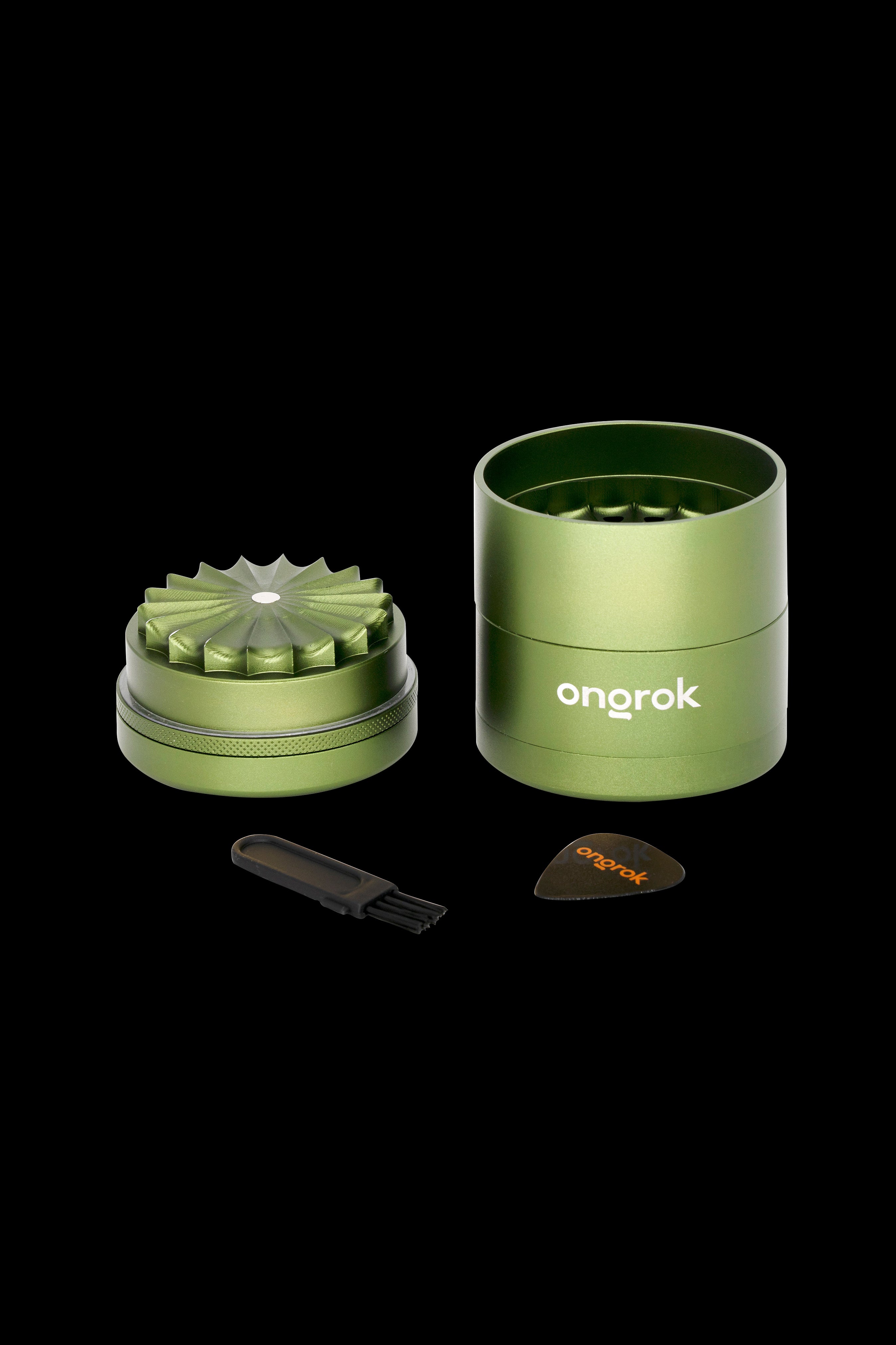 ONGROK 5 Piece Flower Petal Toothless Herb Grinder - The Ultimate Rolling Companion