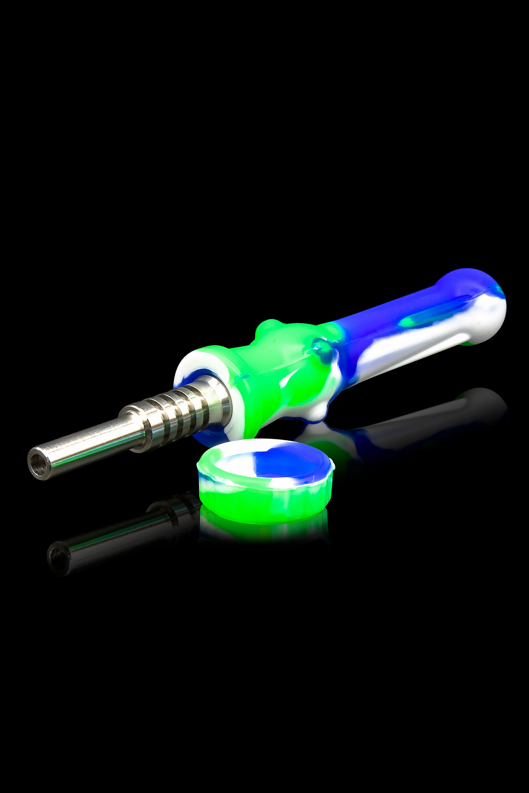 Superior Nectar Collector Dab Vapor Straw with Solid Titanium or Quartz Tip