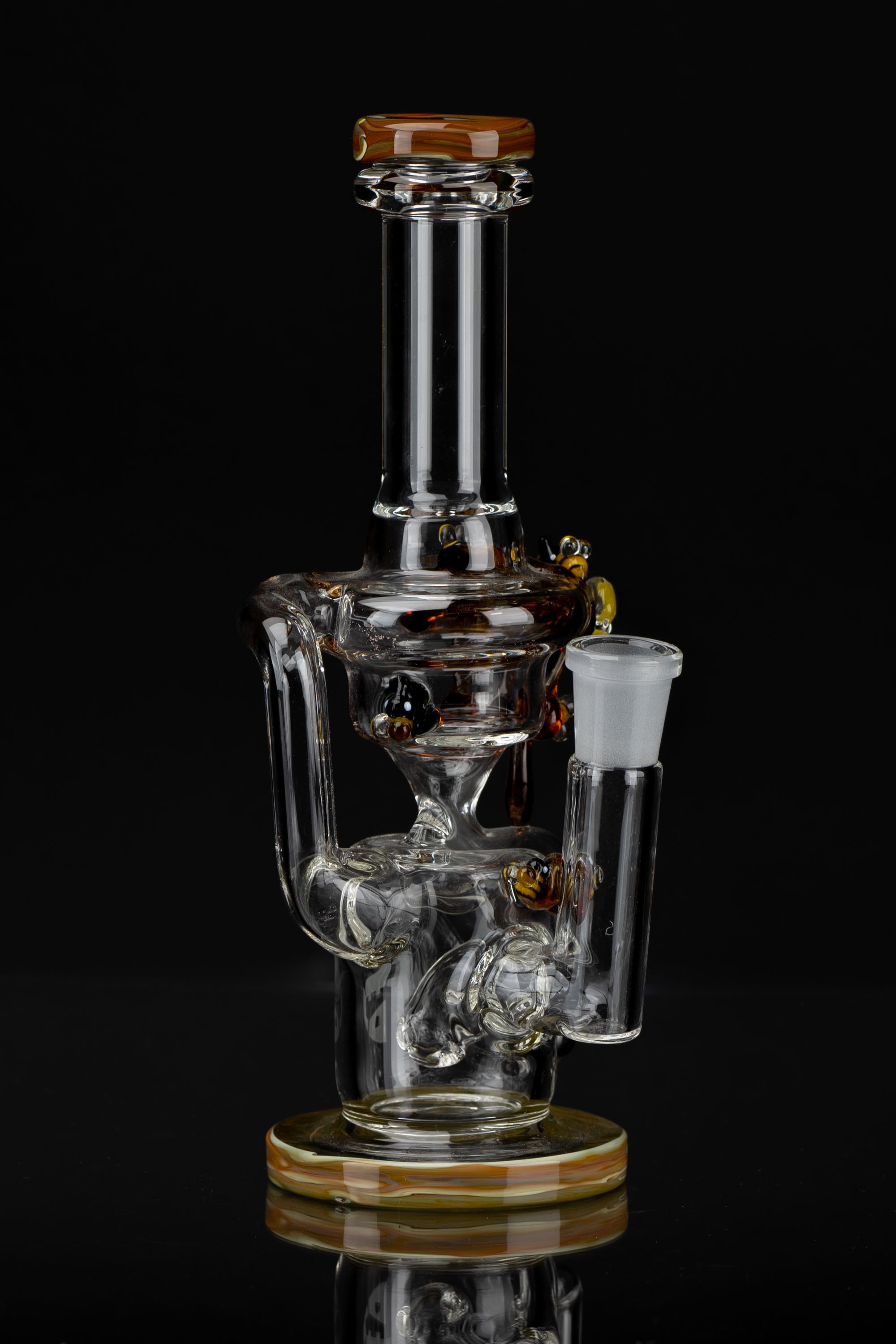 Empire Glassworks' Stunning Beehive Mini Recycler Dab Rig