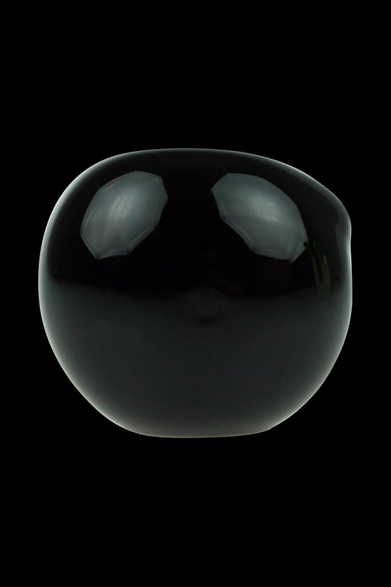 GlassHeads Rasta Fumed Black Spoon Pipe - A Tribute to Rasta Culture