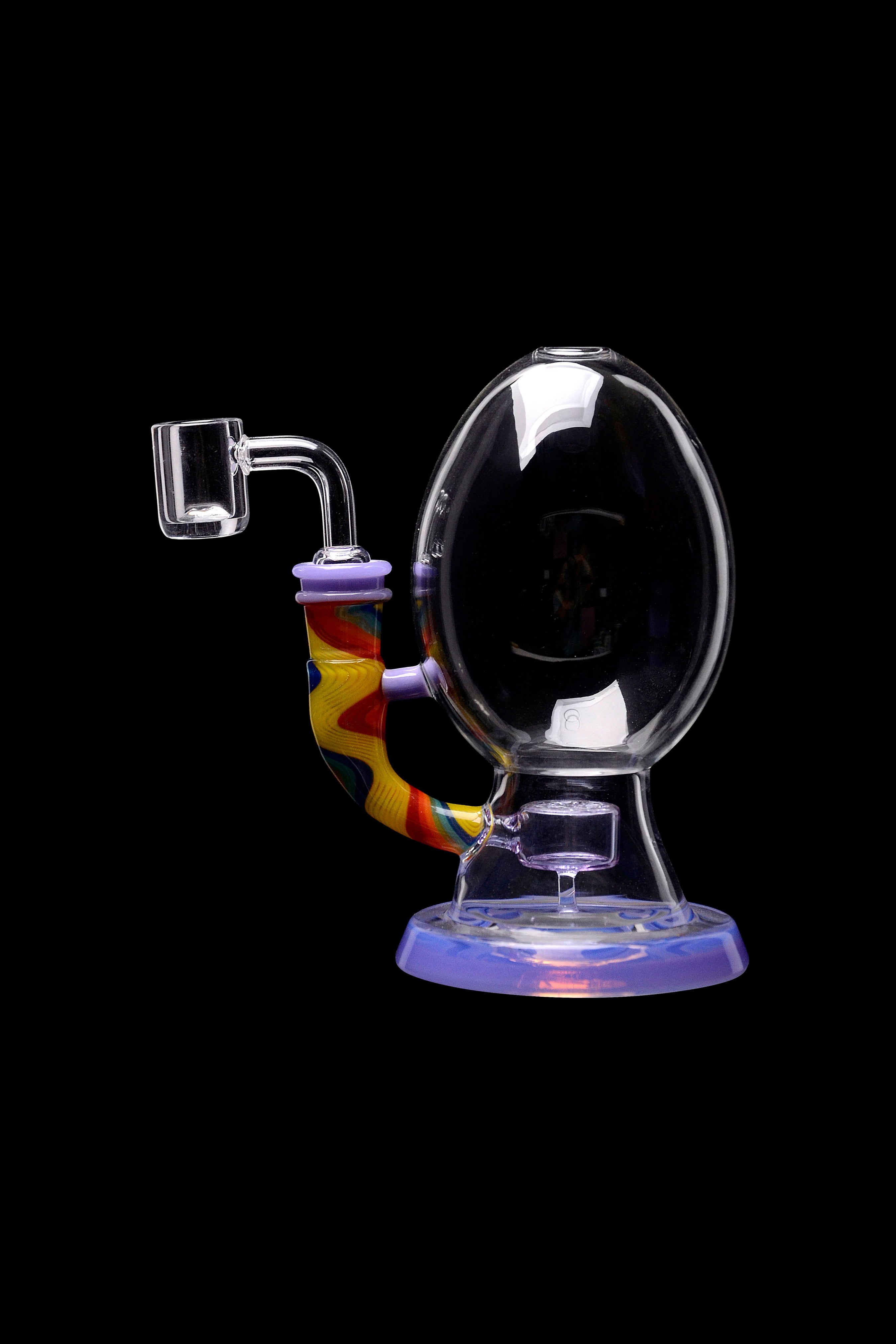 Calibear Wig Wag Flower Of Life Percolator Egg Rig - A Must - Have Dabbing Masterpiece