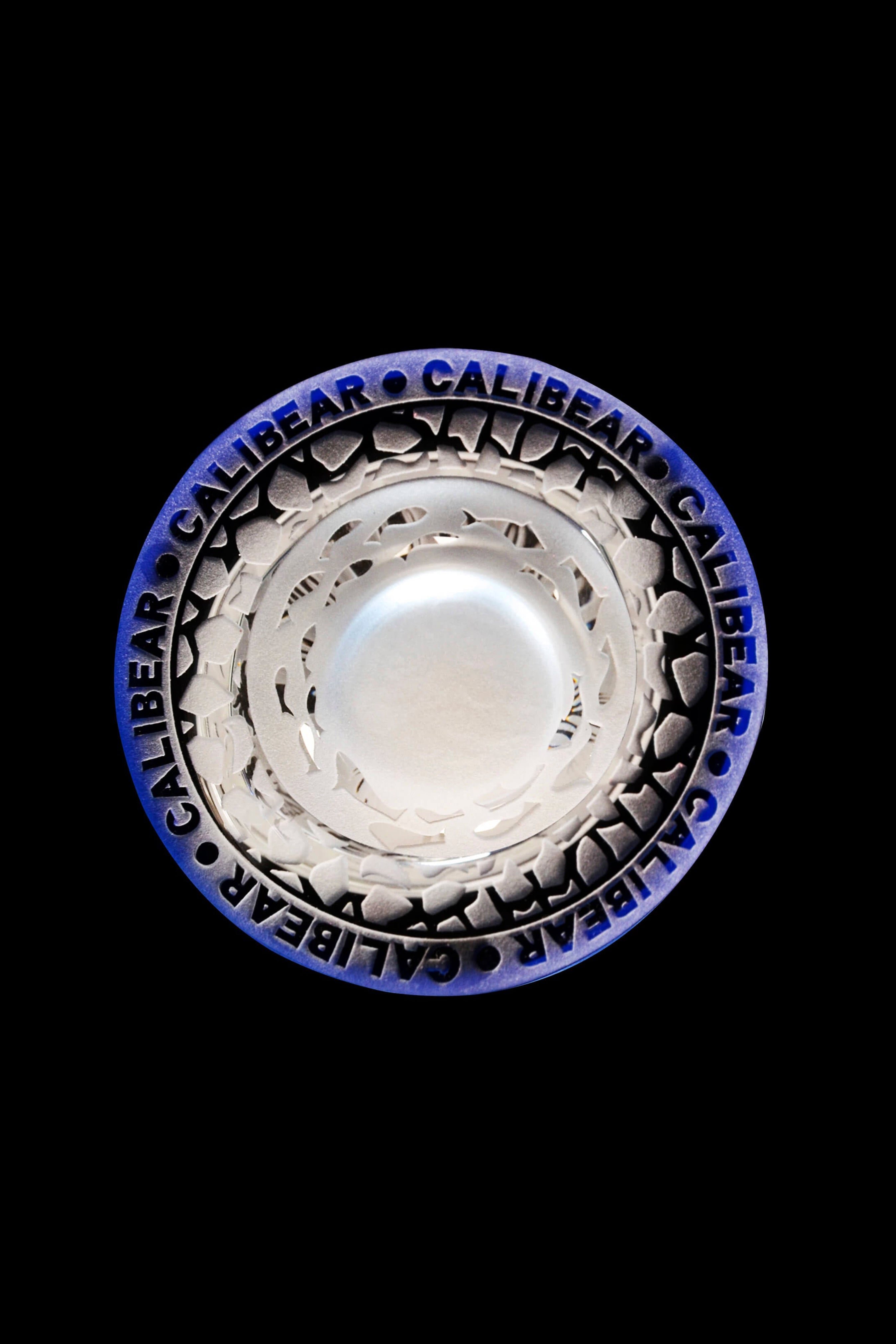Calibear's Stunning Sandblasted Bell Ringer Water Pipe
