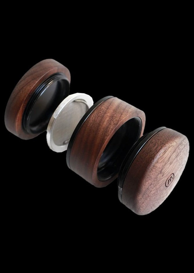 Marley Natural Premium Black Walnut Wood Herb Grinder
