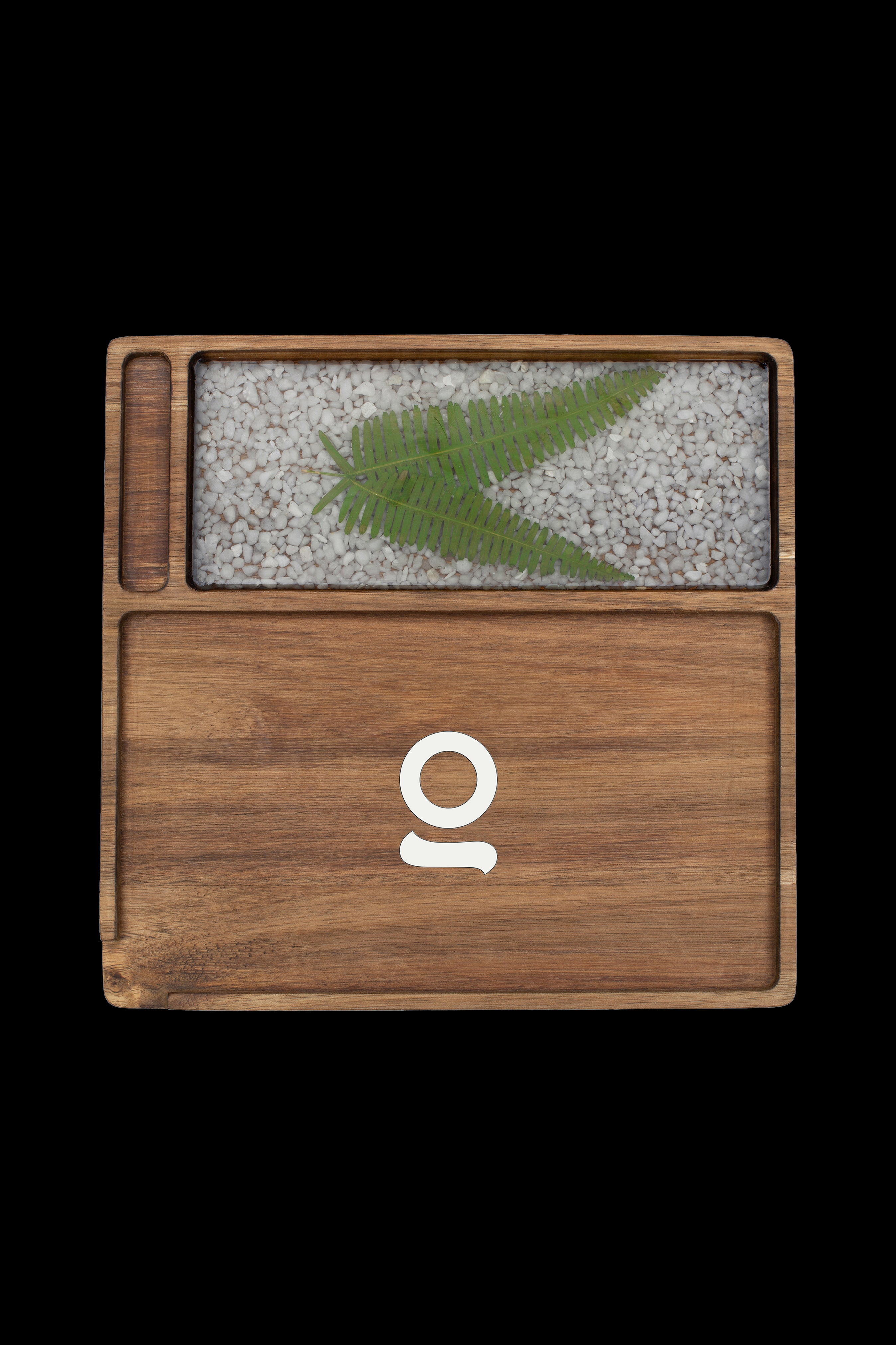 ONGROK Exquisite Natural Acacia Wood Rolling Tray - A Must - Have!