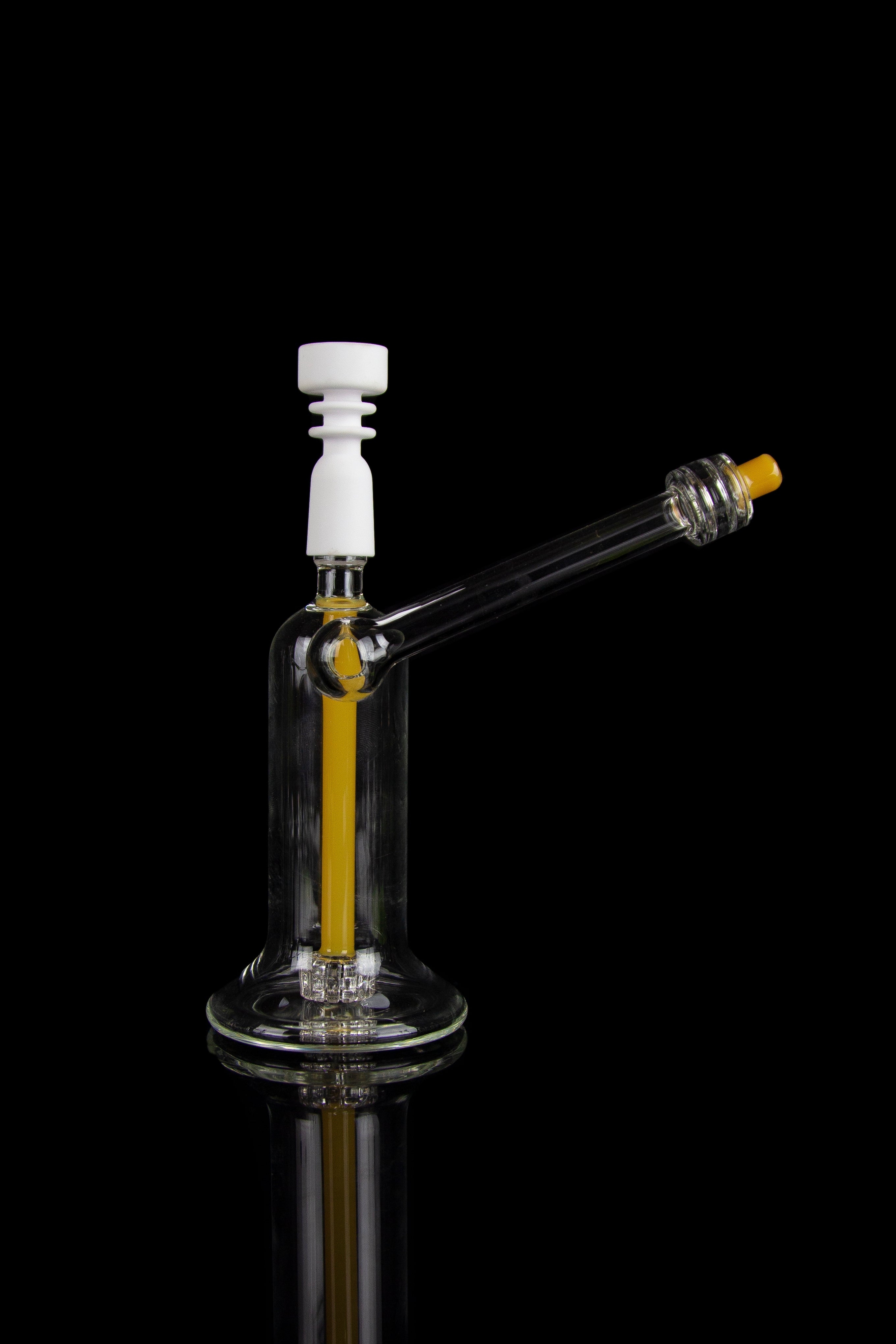 Stunning Stereo Perc Concentrate Bubbler with Ceramic Nail