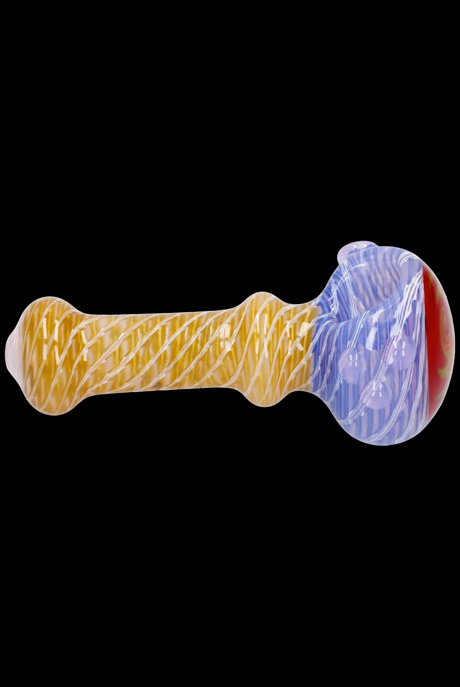 Exquisite Net Reversal Spoon Pipe - 4.5 inches
