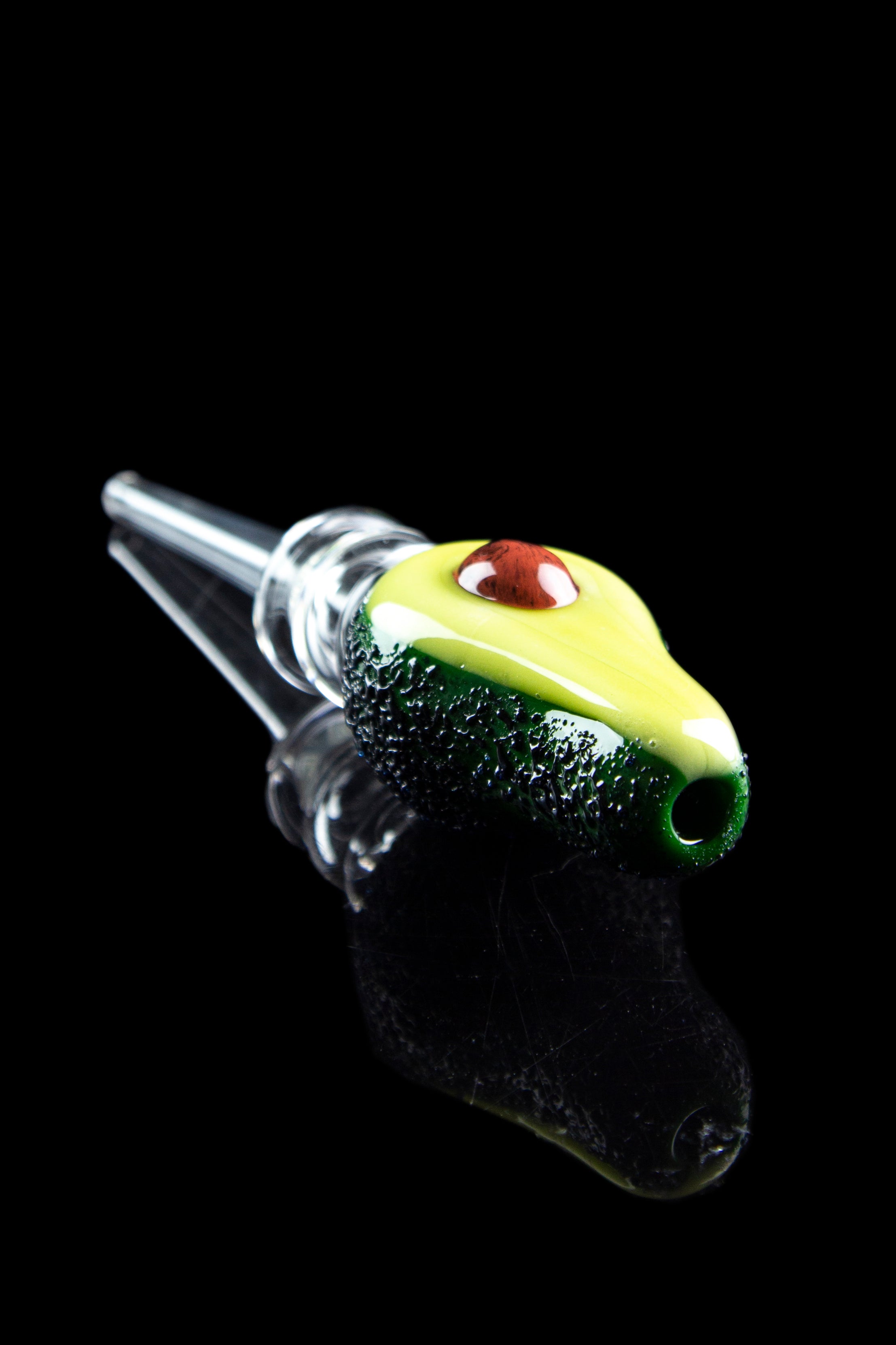 Empire Glassworks Avocadope Honey Straw - A Fun and Quirky Dabbing Essential