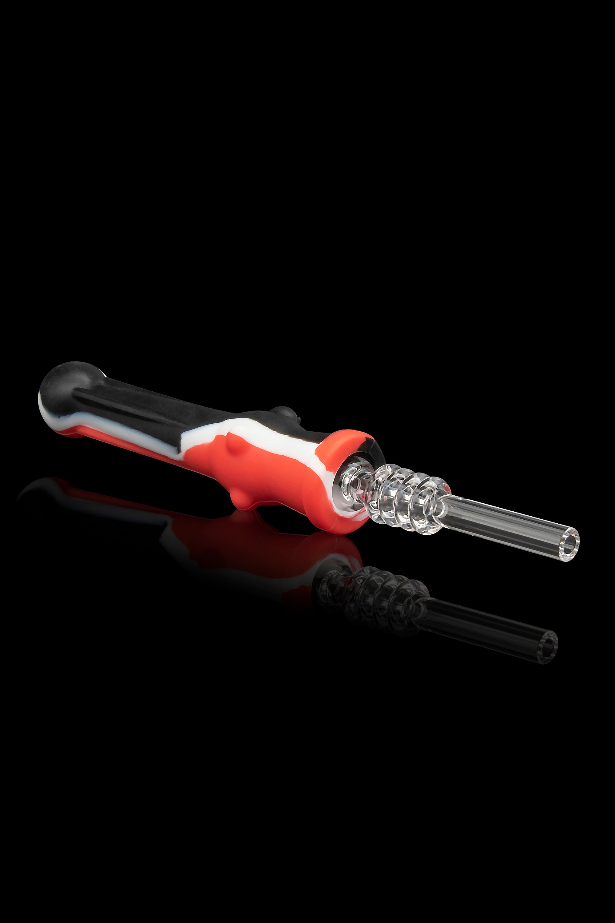 Superior Nectar Collector Dab Vapor Straw with Solid Titanium or Quartz Tip