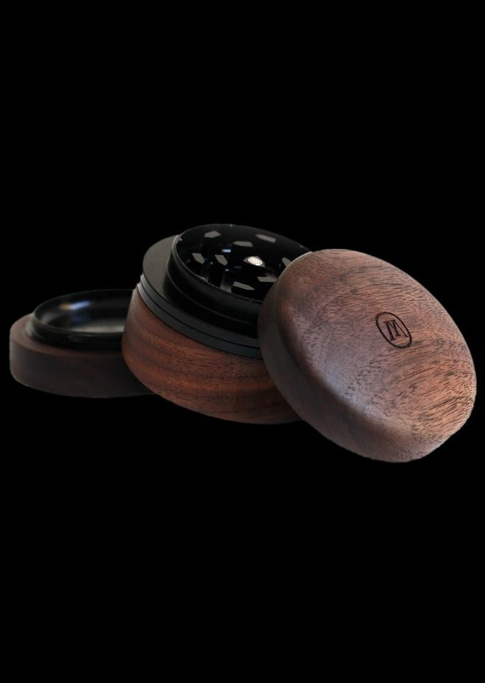 Marley Natural Premium Black Walnut Wood Herb Grinder