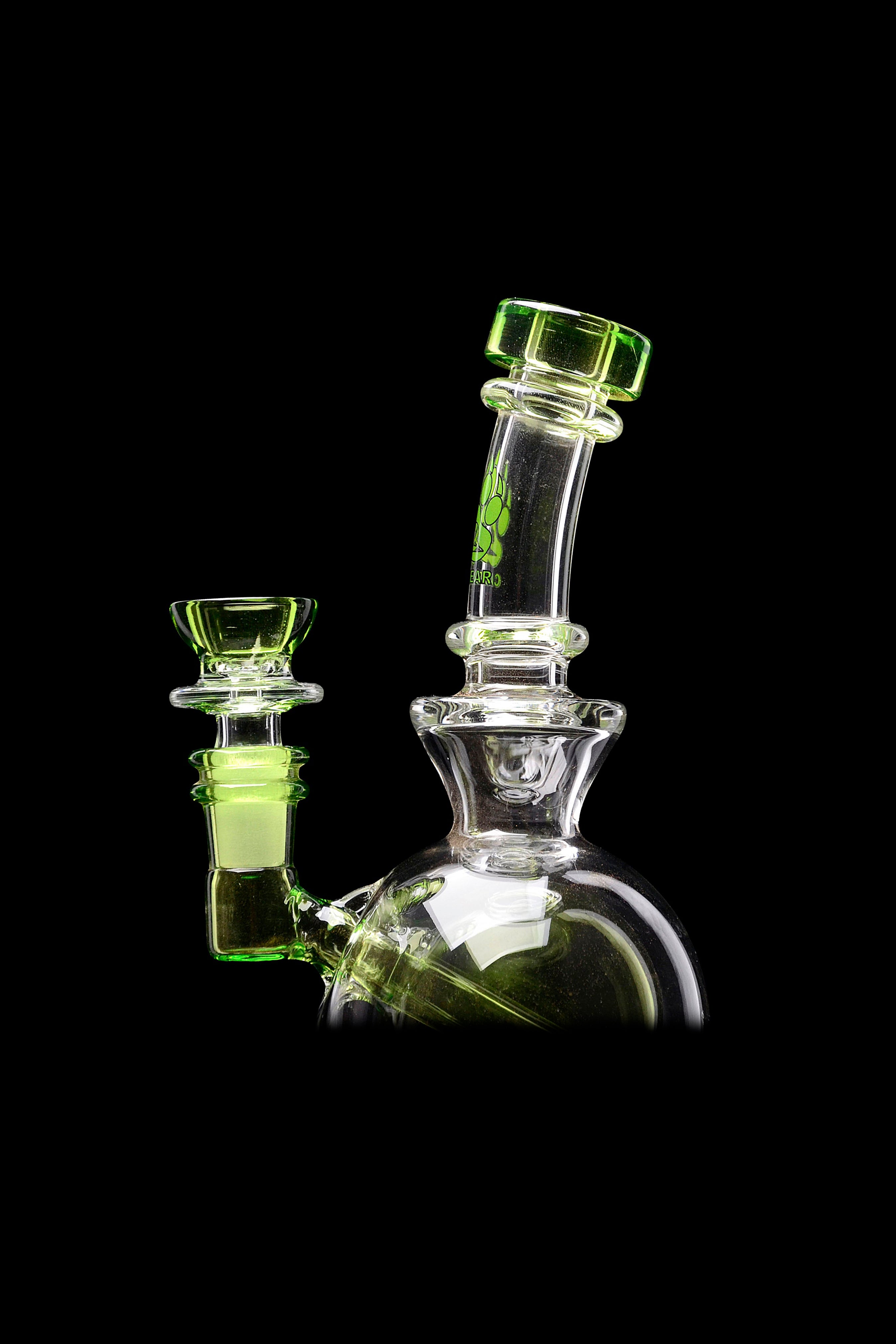 Calibear Colored Ball Flower of Life Smoking Rig - A Stunning Smoking Companion