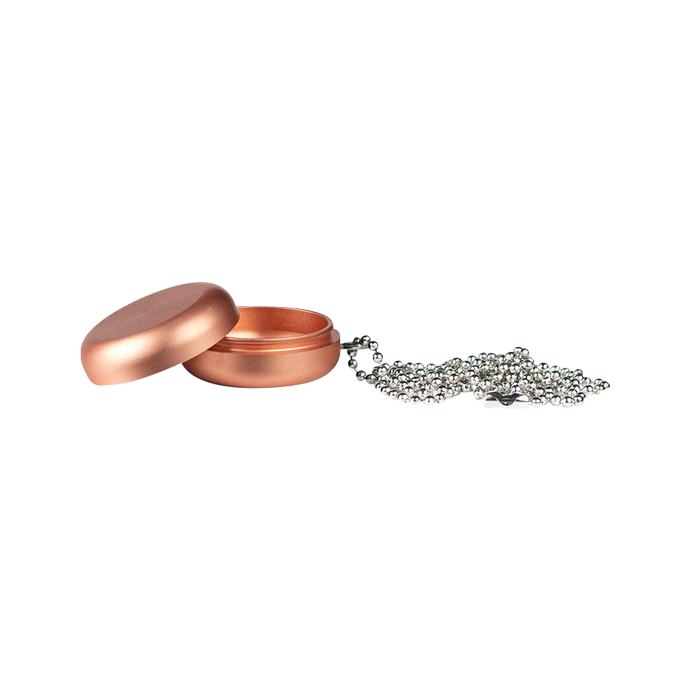 Kannastor Pendant Puck Necklace Grinder - The Ultimate On - the - Go Smoking Accessory