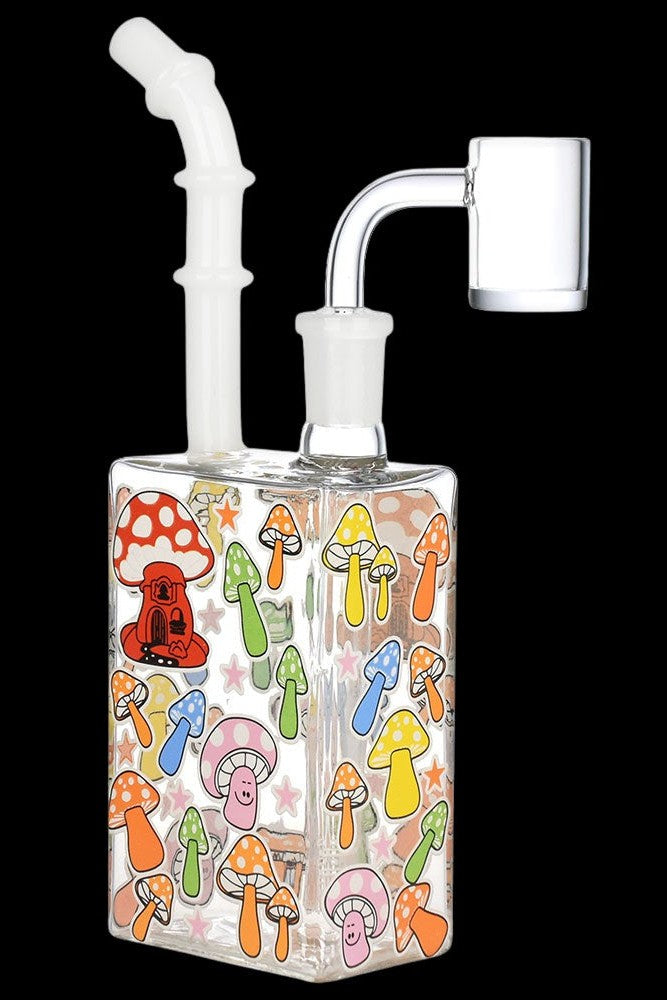 Enchanting Glow Mushroom Juice Box Dab Rig: Light Up Your Sessions!