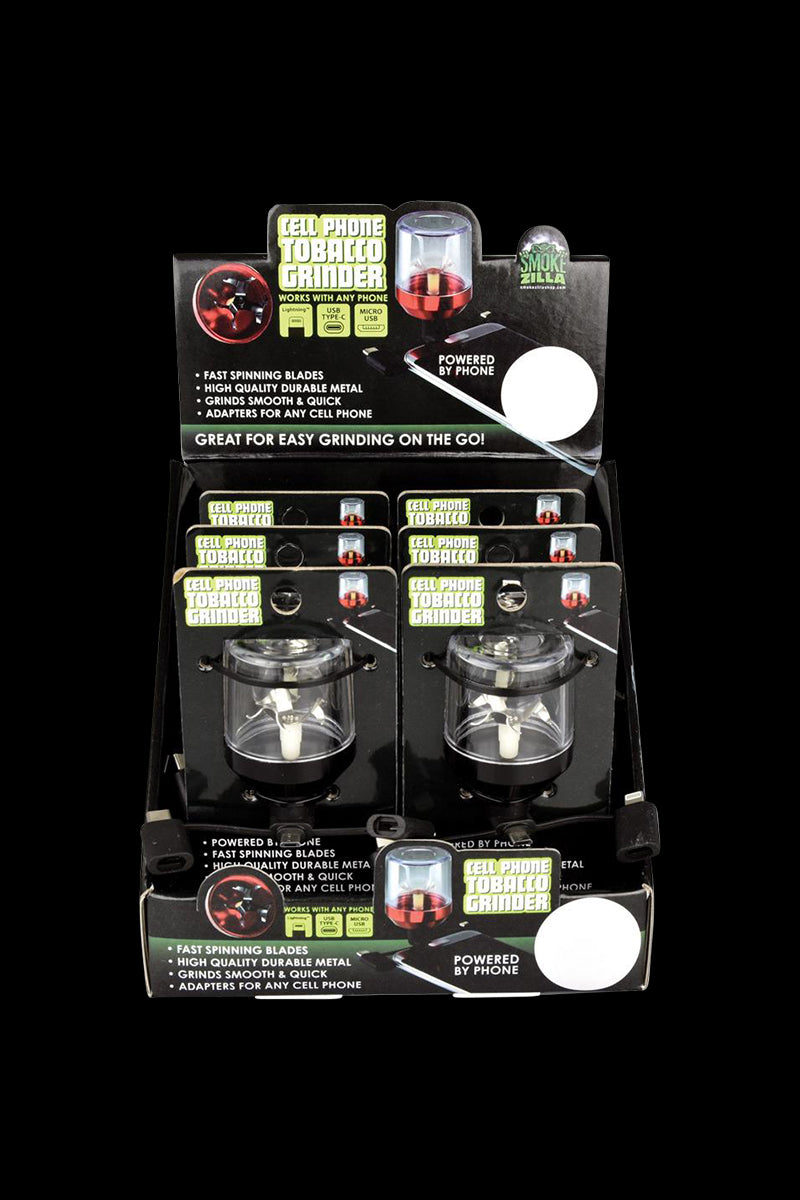 Must-Have Cell Phone Powered Herb Grinder - 6-Pack Bundle
