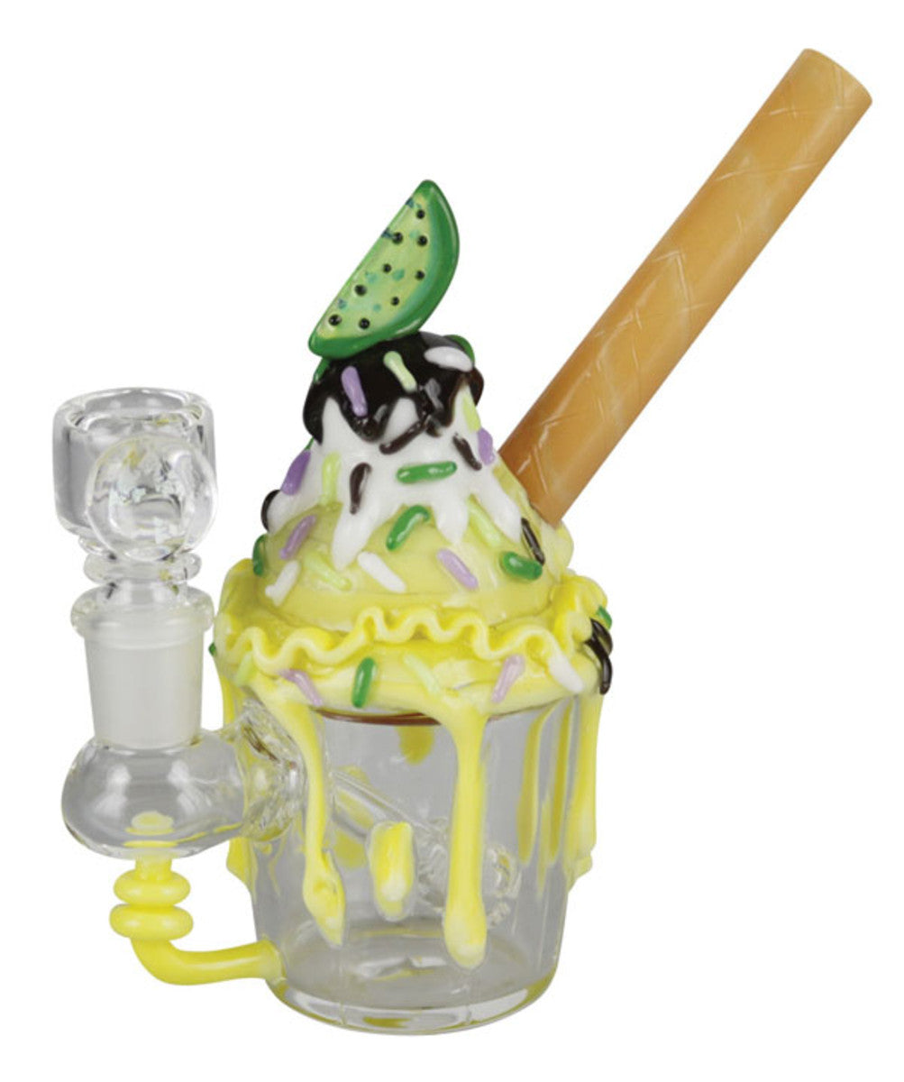 Empire Glassworks Key Lime Cupcake Nano Rig: A Sweet Smoking Delight